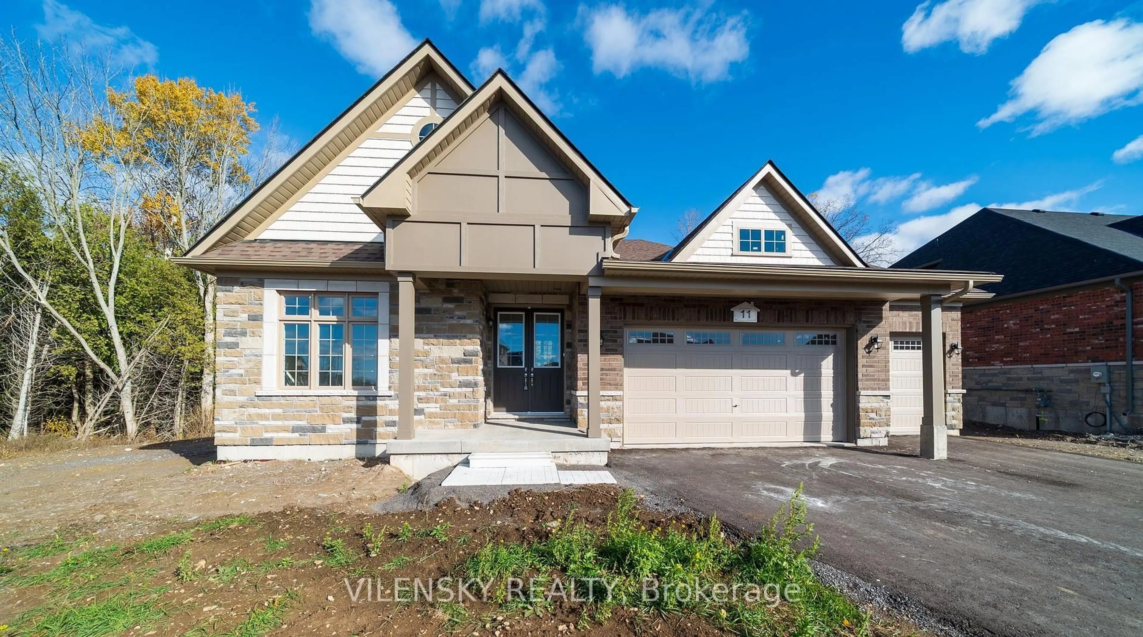 Home with brick exterior material, street for 11 East Vista Terr, Quinte West Ontario K0K 1L0