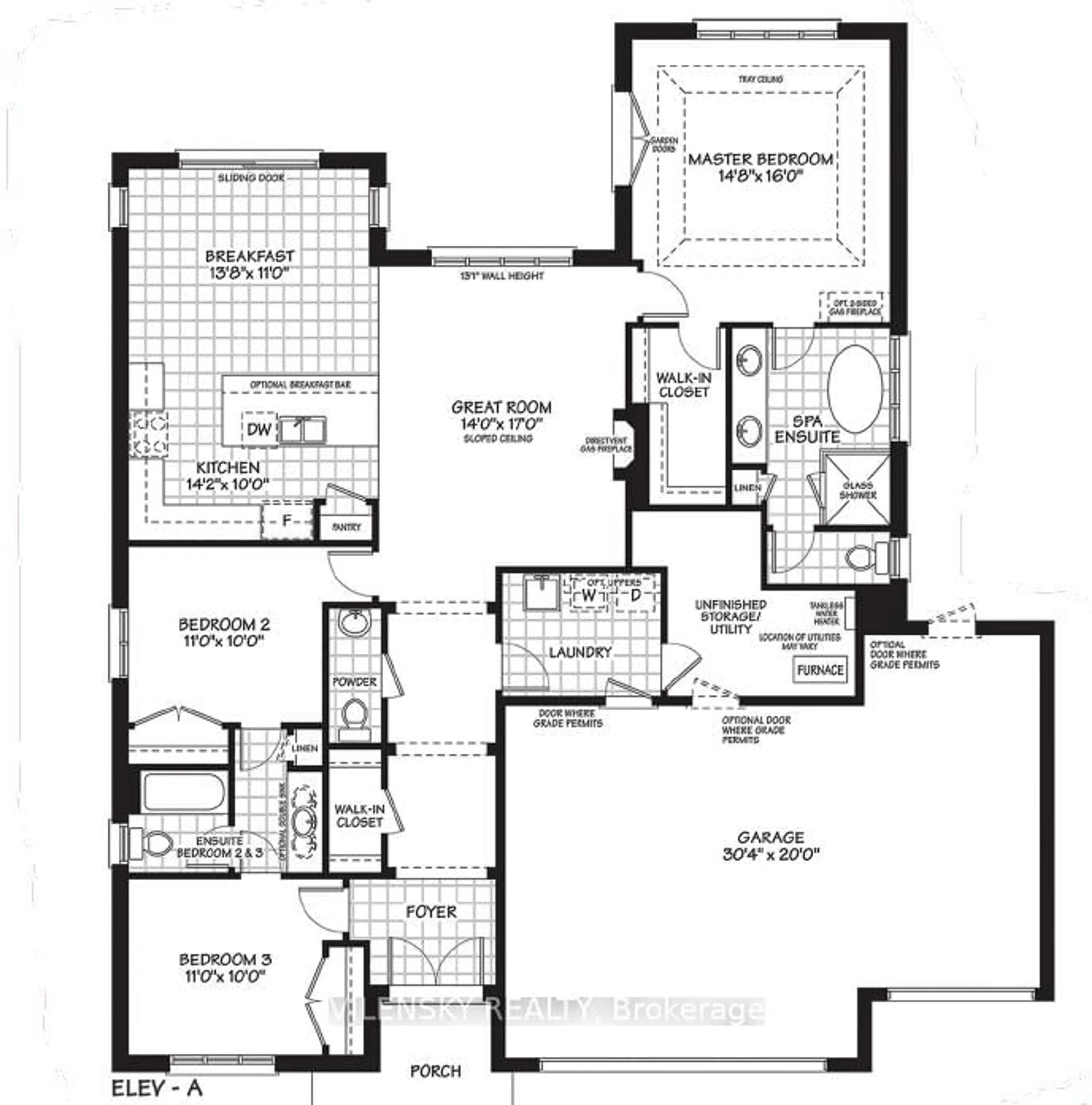 Floor plan for 11 East Vista Terr, Quinte West Ontario K0K 1L0