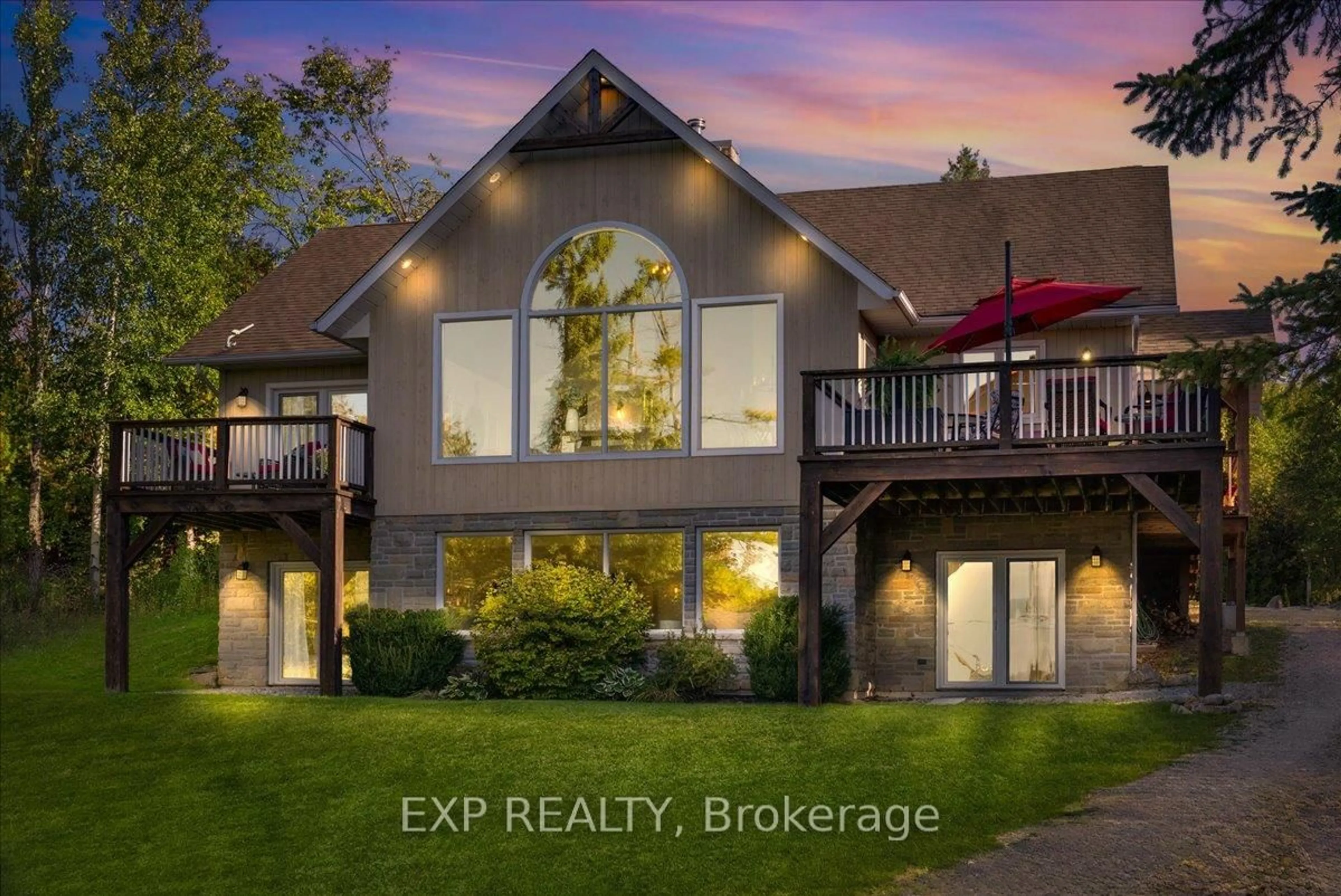 A pic from outside/outdoor area/front of a property/back of a property/a pic from drone, building for 857 Cedar Glen Rd, Kawartha Lakes Ontario K0M 1L0