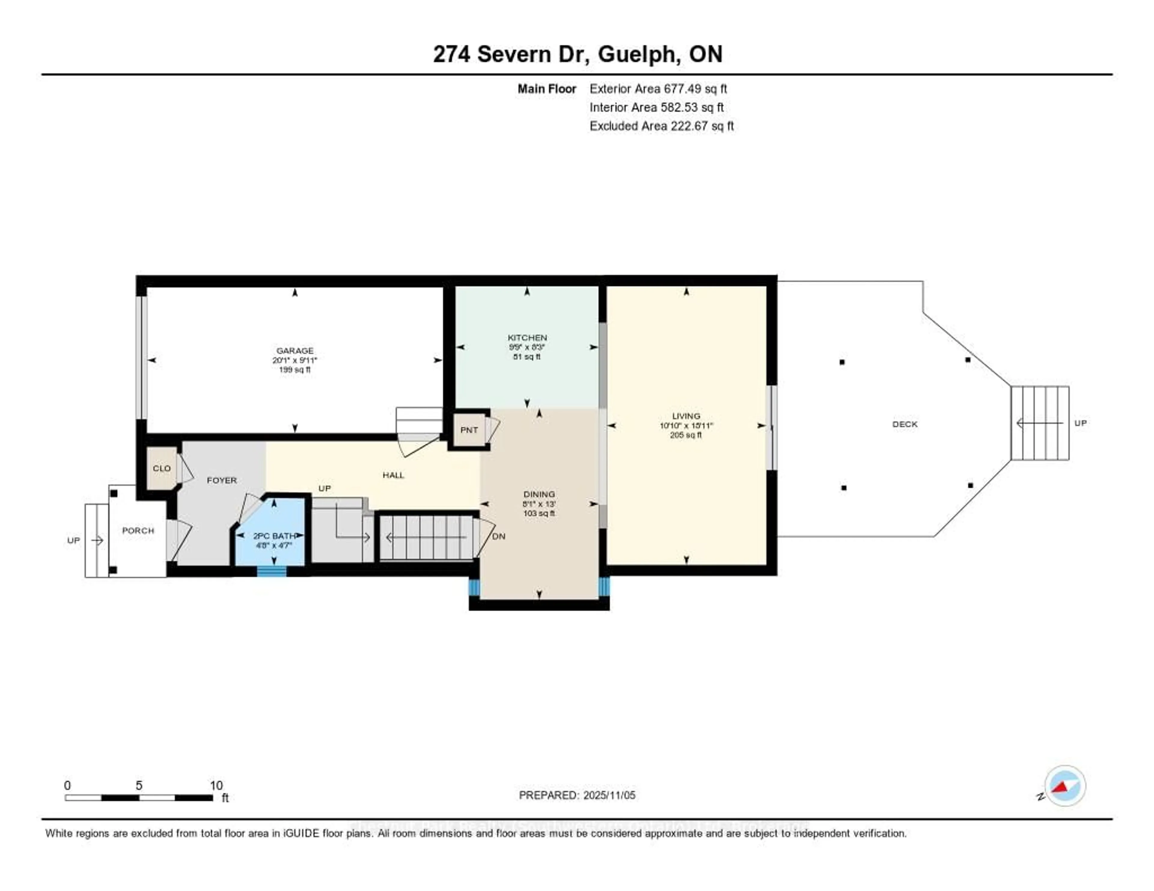 Floor plan for 274 SEVERN Dr, Guelph Ontario N1E 0E8