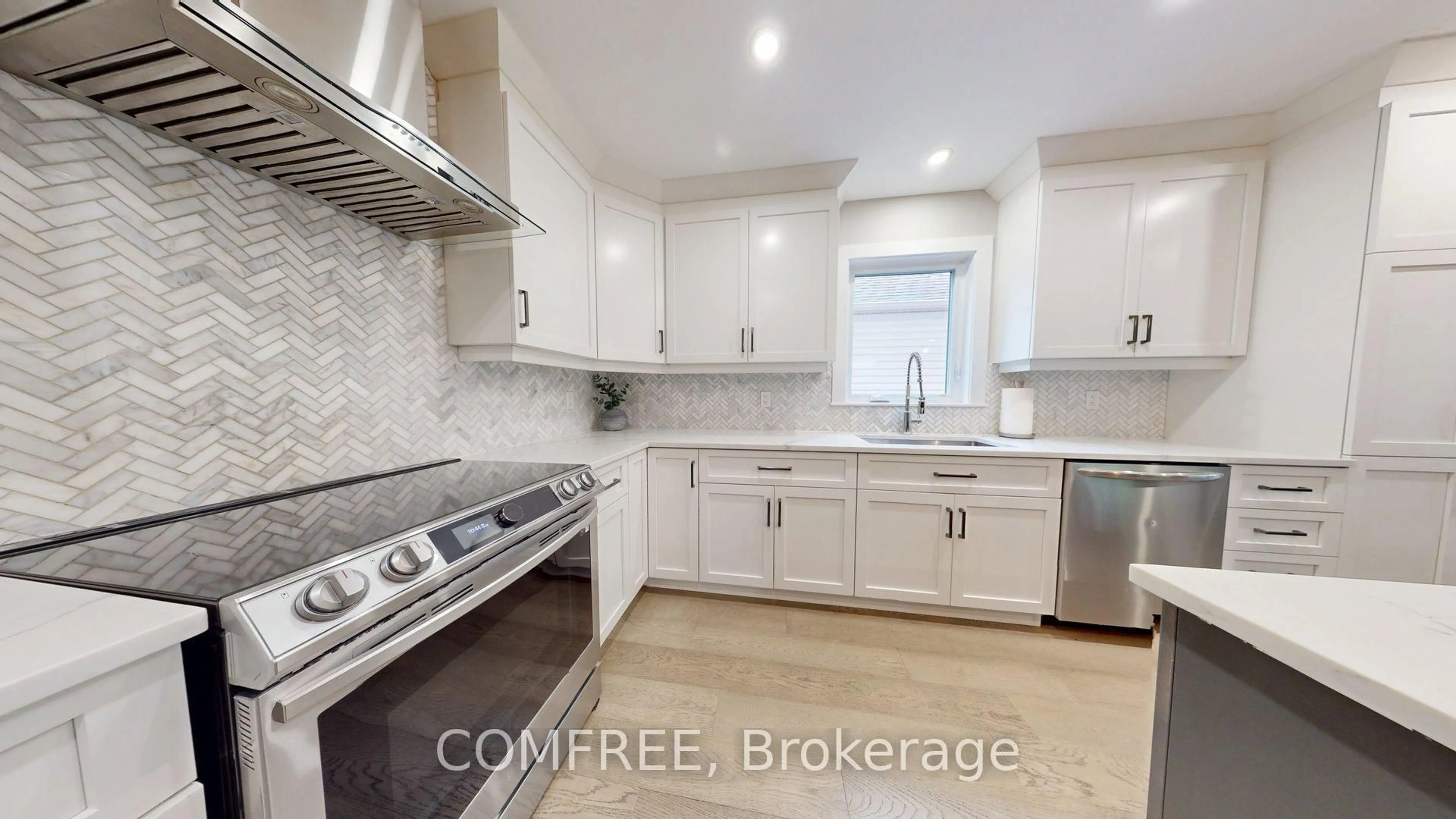 Open concept kitchen, ceramic/tile floor for 70 Sirocco Cres, Ottawa Ontario K2S 2C8