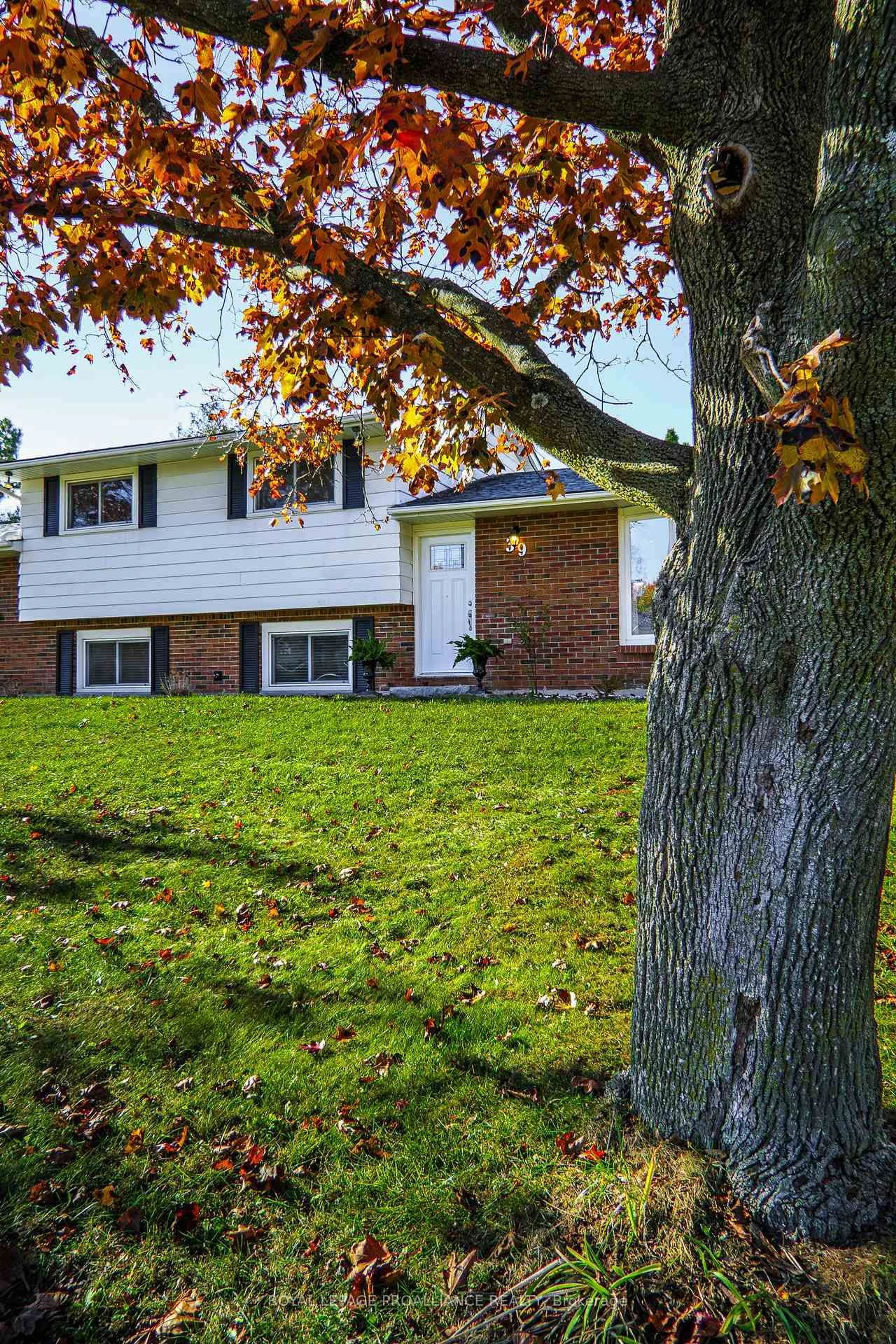 Home with vinyl exterior material, street for 39 Parkview Hts, Quinte West Ontario K8V 5M1