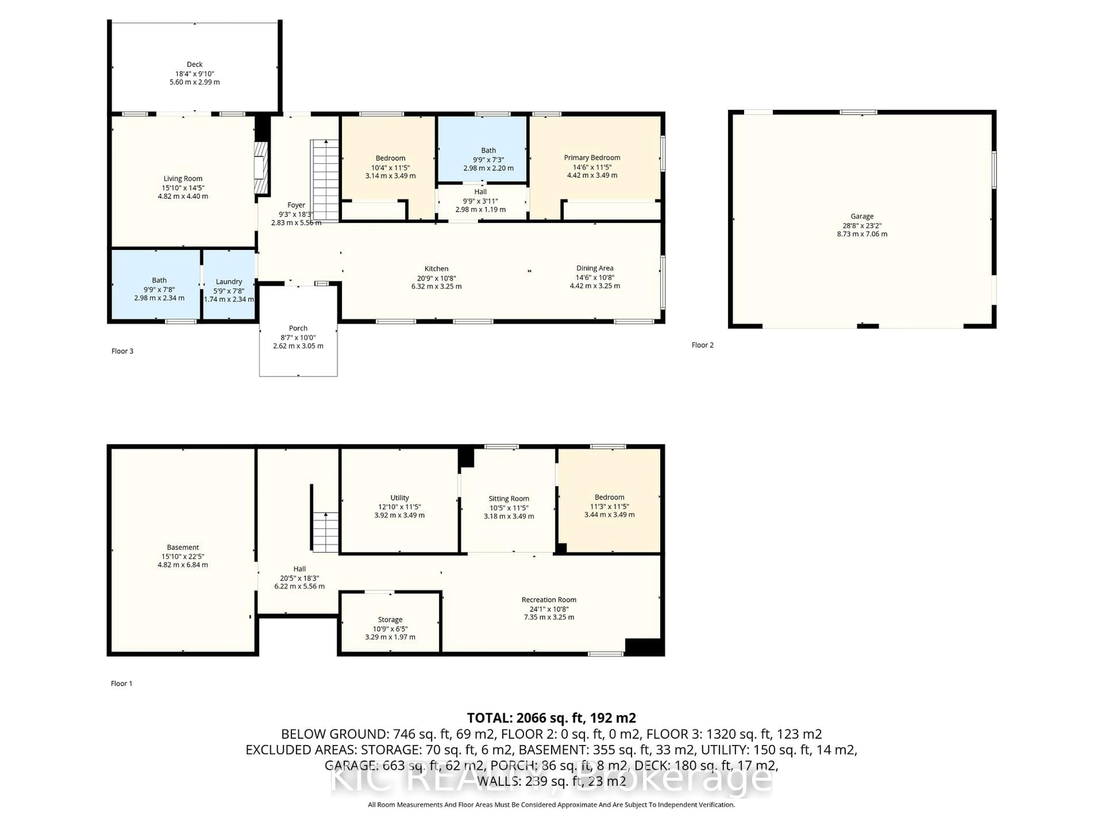 Floor plan for 327 Rutherford Rd, Alnwick/Haldimand Ontario K0K 1S0