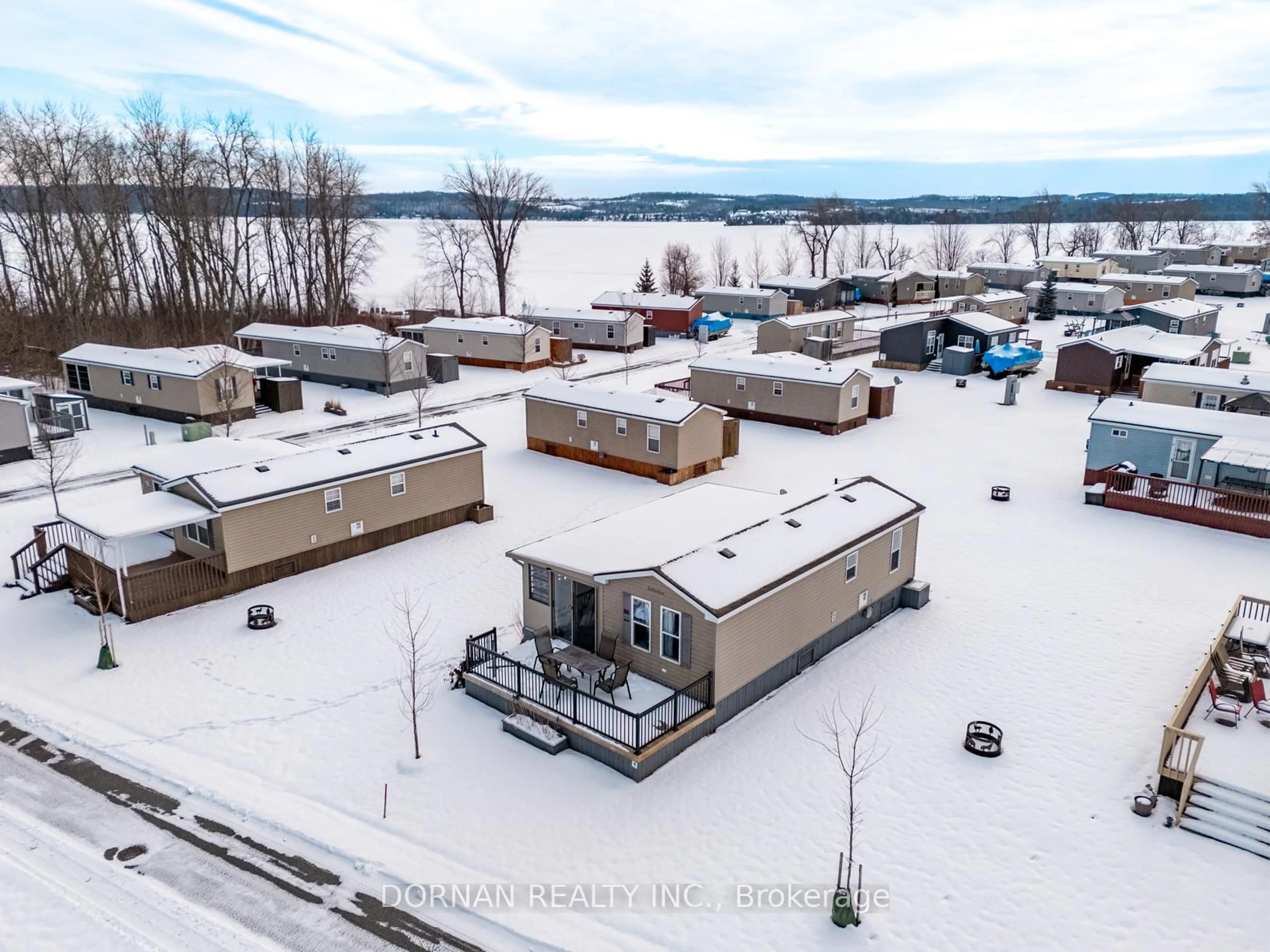 A pic from outside/outdoor area/front of a property/back of a property/a pic from drone, building for 1235 Villiers Line #4 Lawson, Otonabee-South Monaghan Ontario K0L 2G0