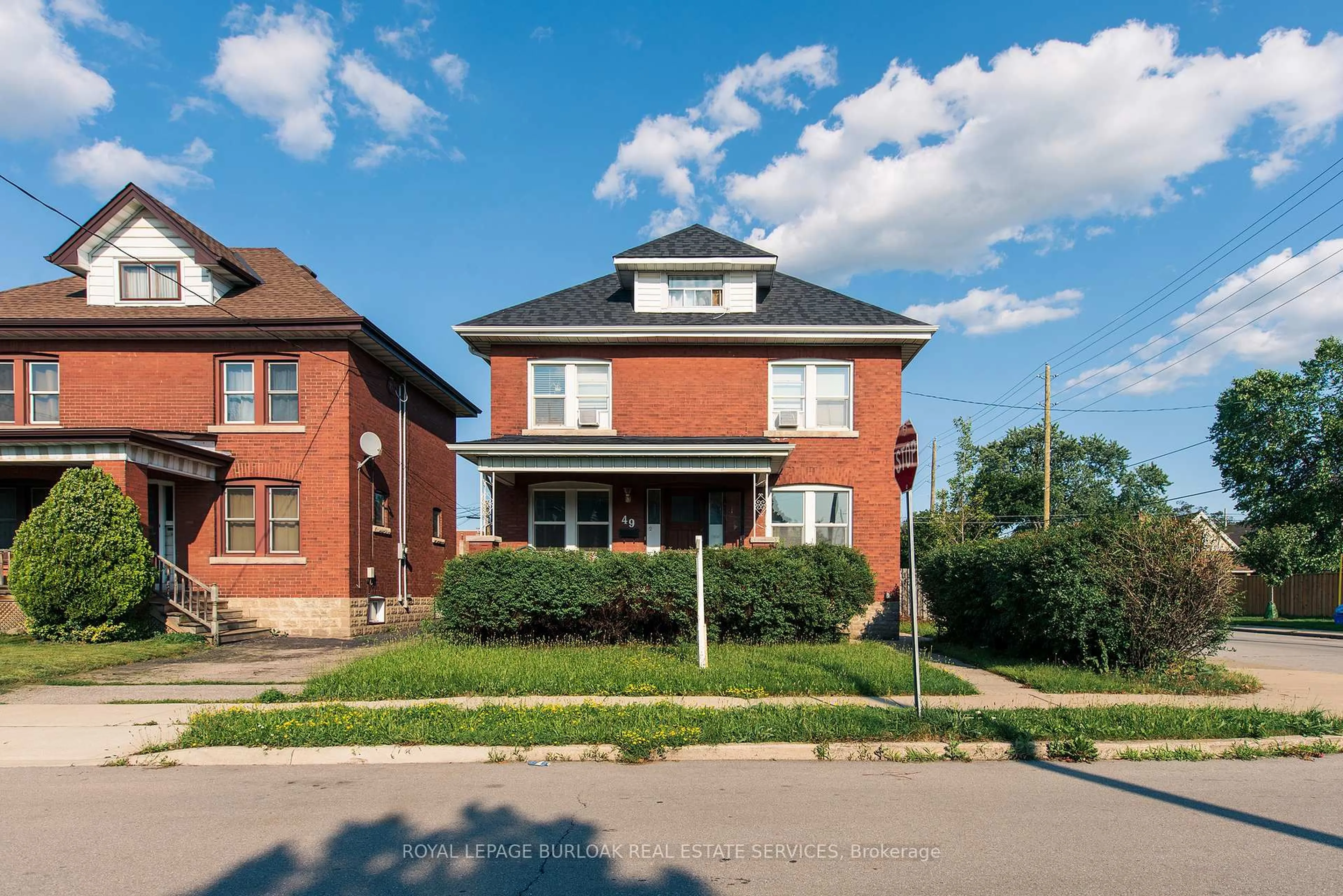 Home with brick exterior material, street for 49 Province St, Hamilton Ontario L8K 2K7