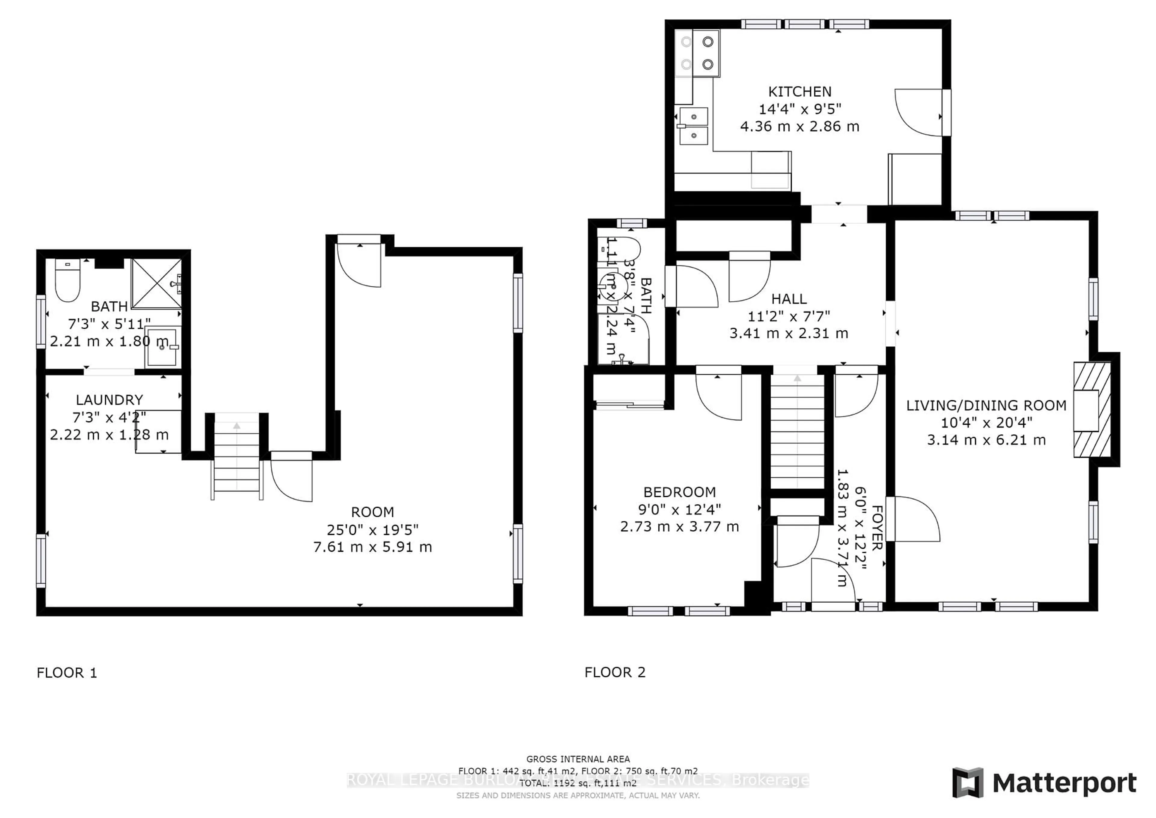 Floor plan for 49 Province St, Hamilton Ontario L8K 2K7
