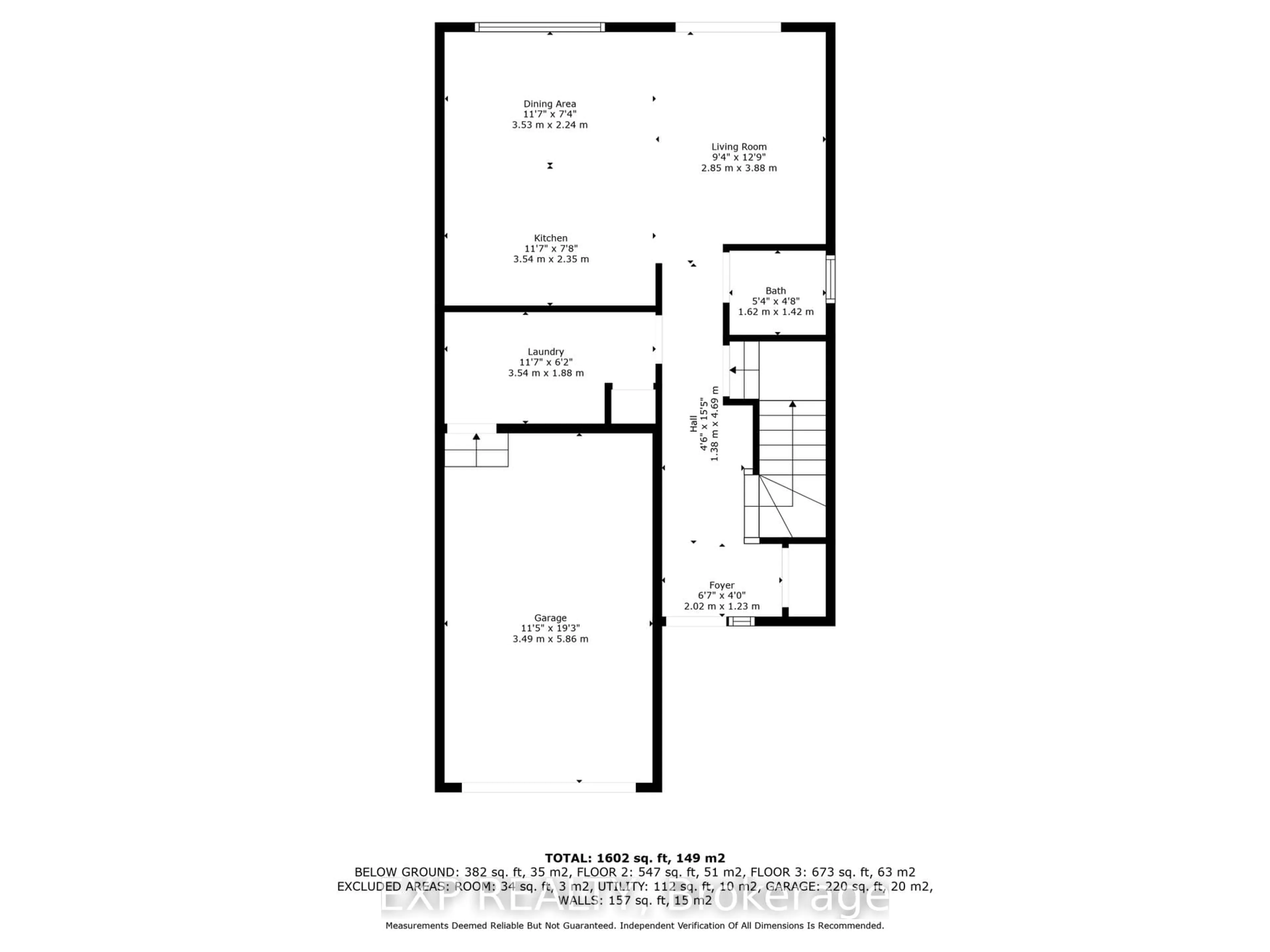 Floor plan for 10 Cobblestone St, Belleville Ontario K8P 0E4
