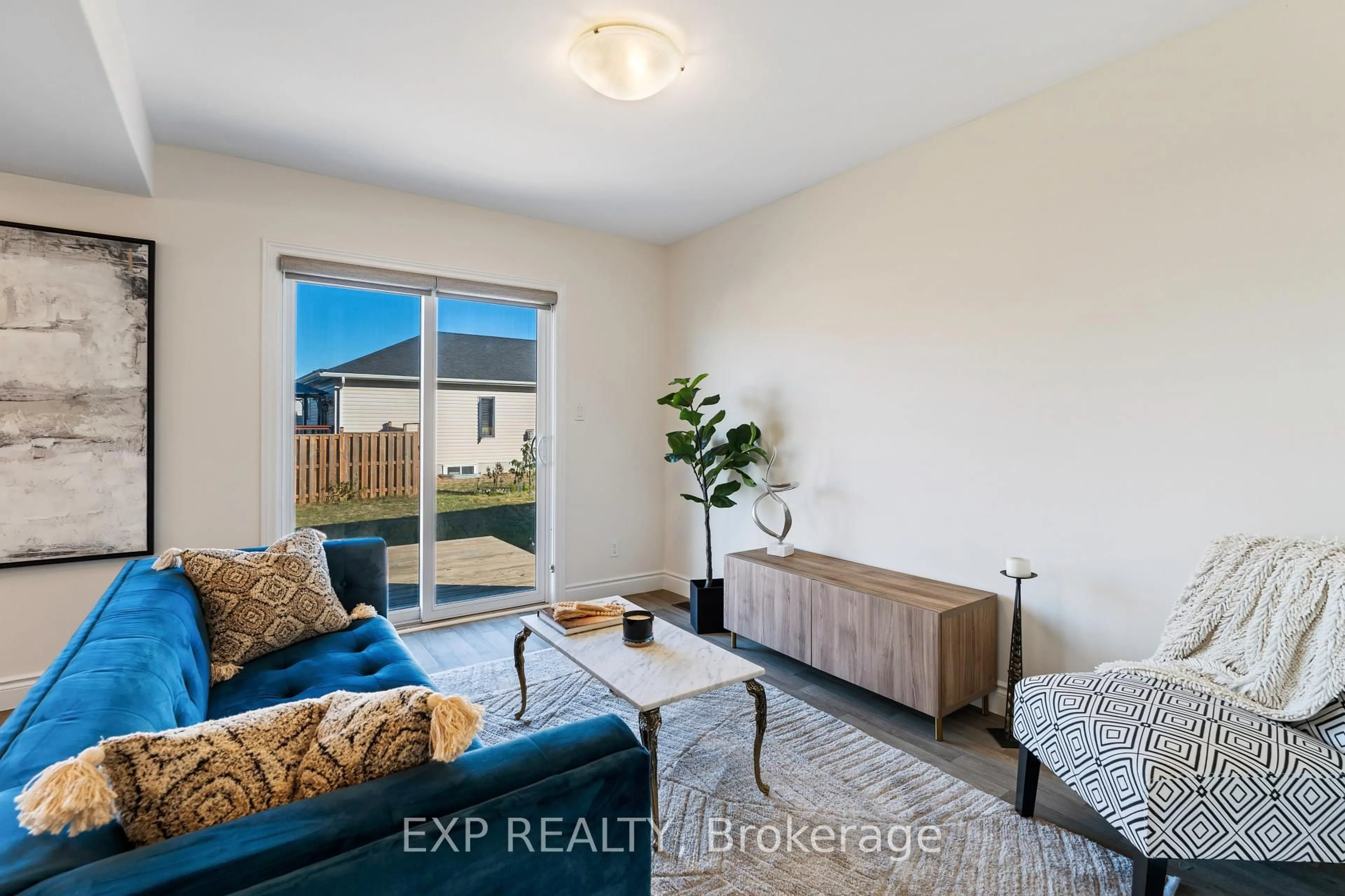 Living room with furniture, unknown for 10 Cobblestone St, Belleville Ontario K8P 0E4