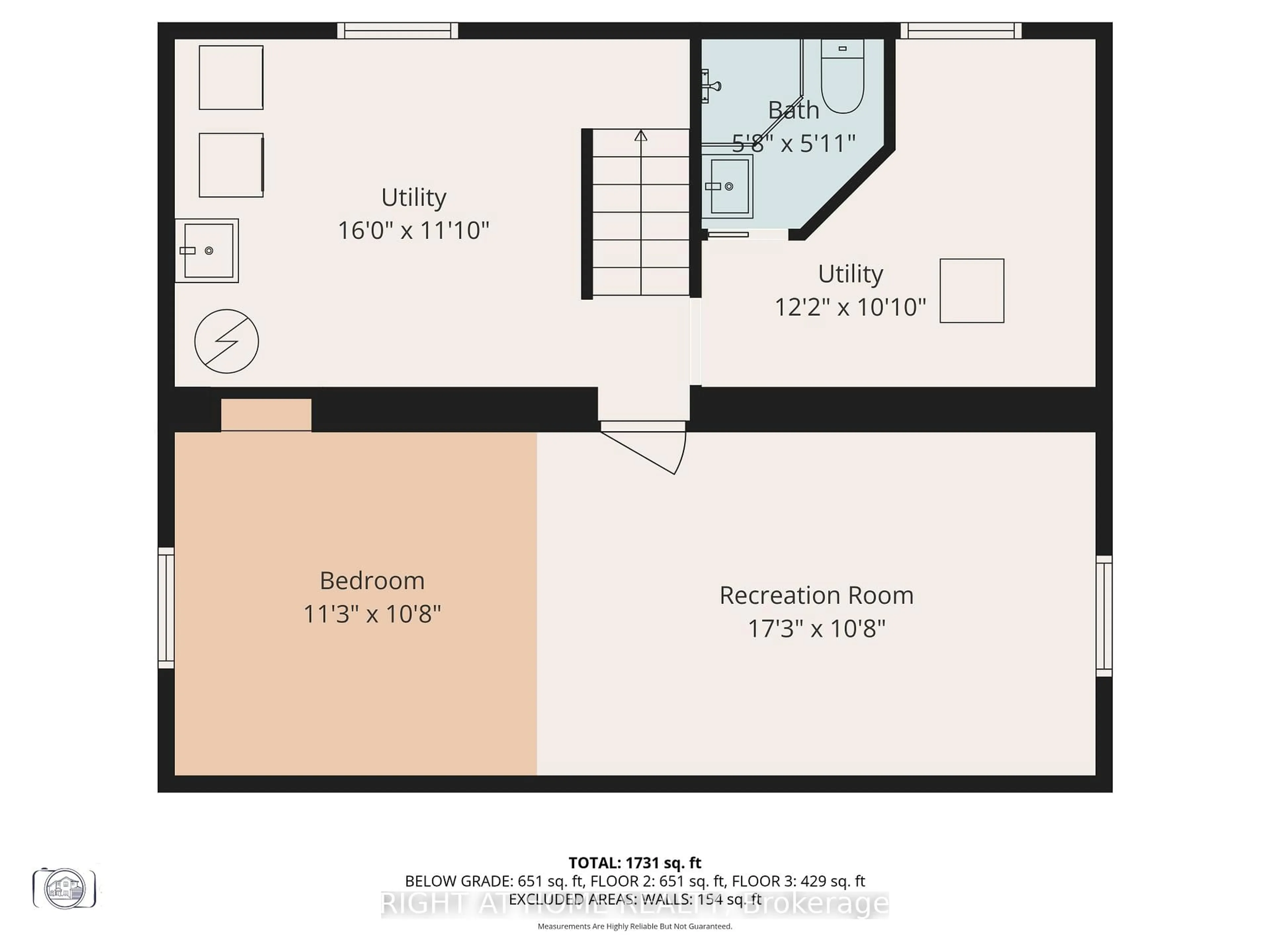 Floor plan for 1140 Second Concession, Hamilton Ontario L9H 5E2