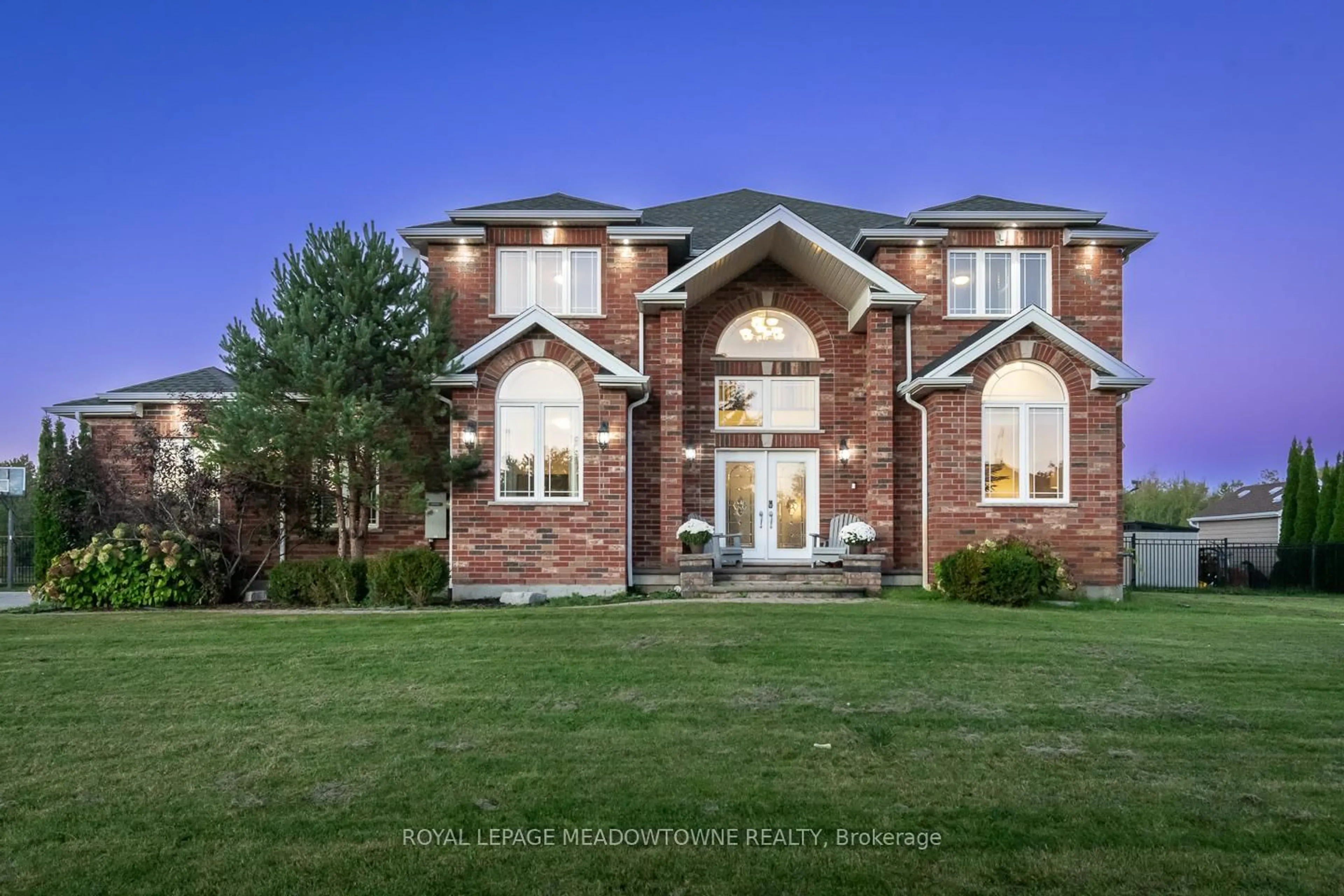 Home with brick exterior material, street for 63 Stewart Dr, Erin Ontario N1H 6H7