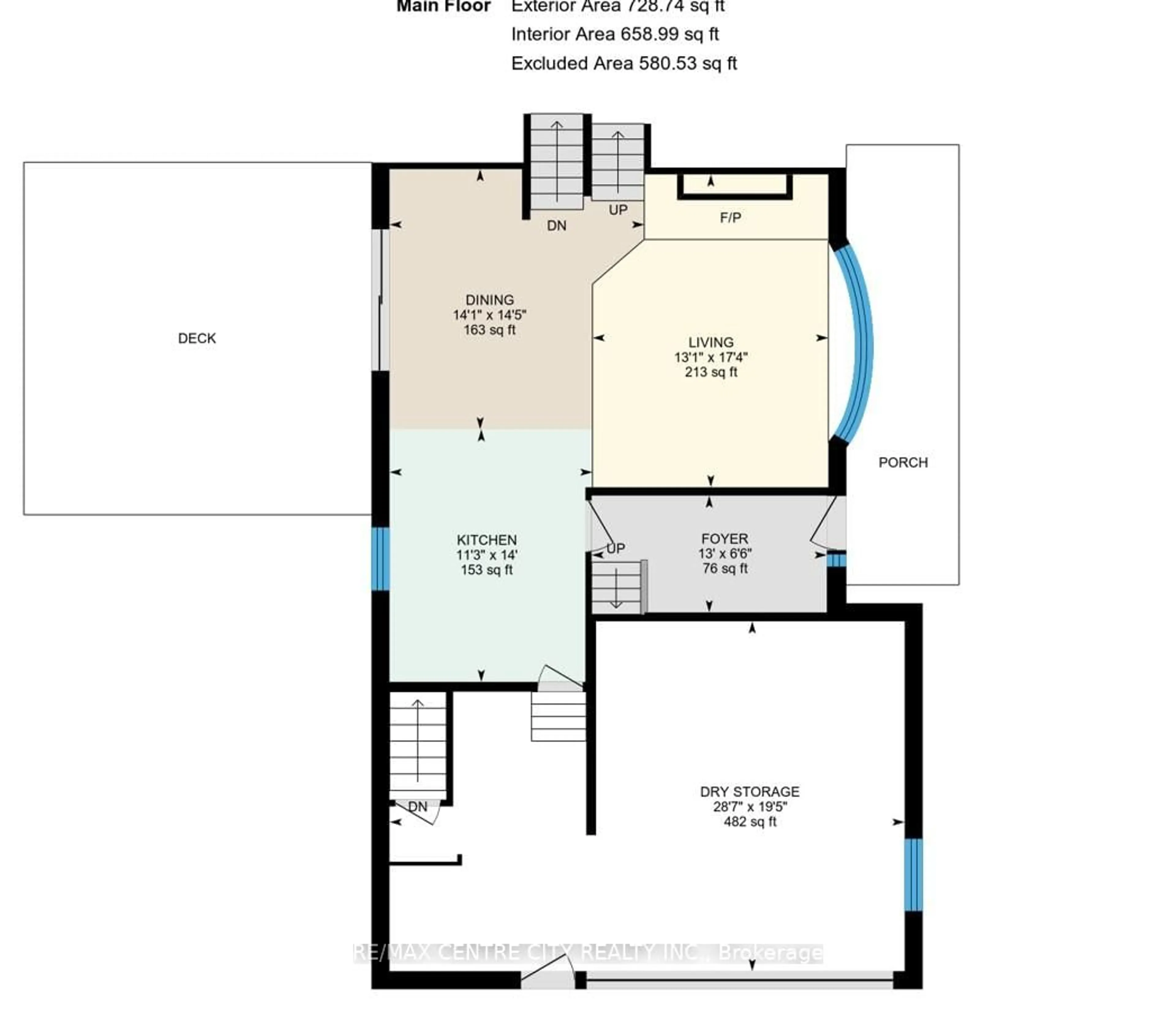 Floor plan for 11709 Tracey St, Malahide Ontario N0L 2J0