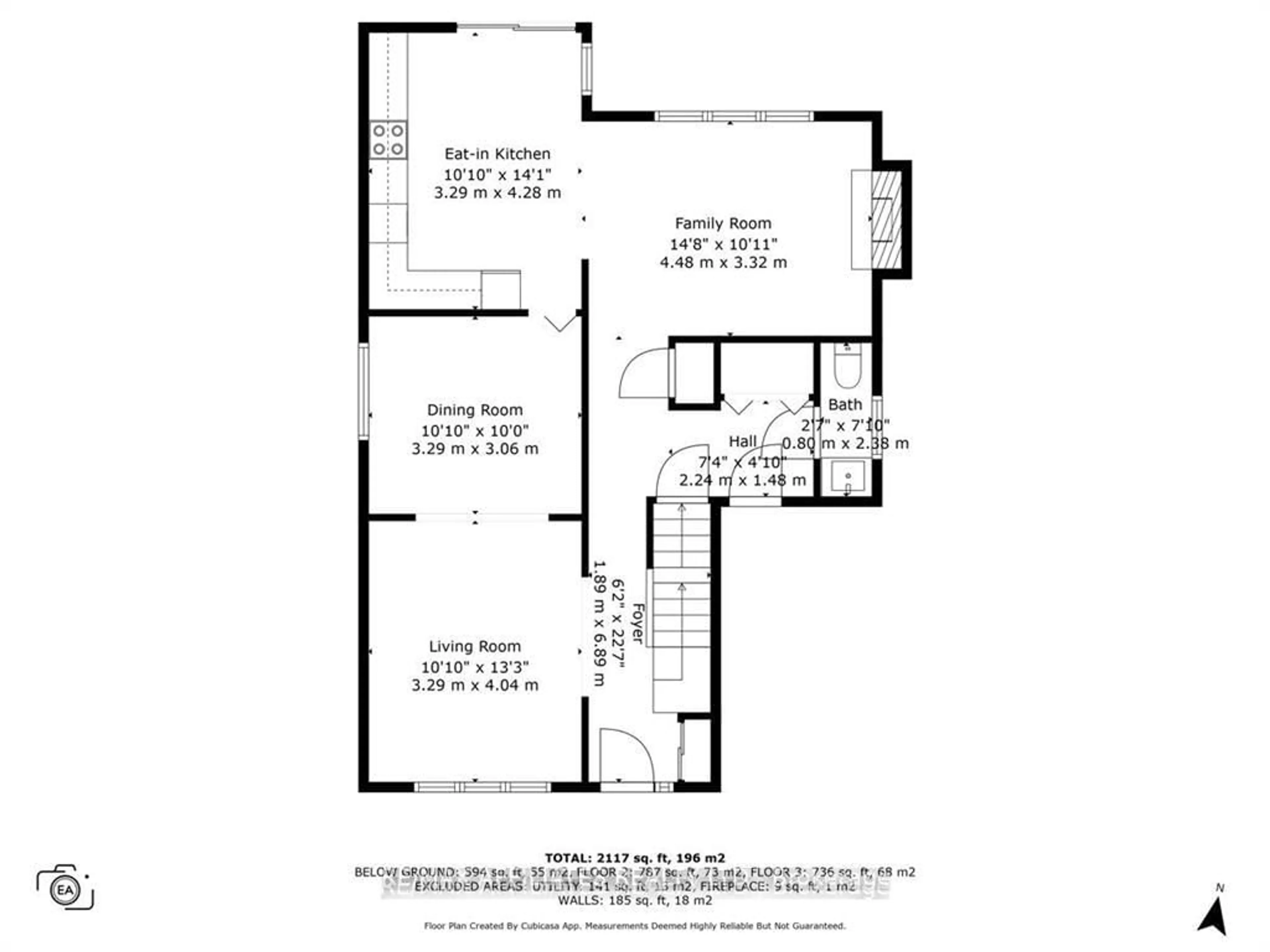 Floor plan for 1293 Parc Du Village Rd, Ottawa Ontario K1C 7B2