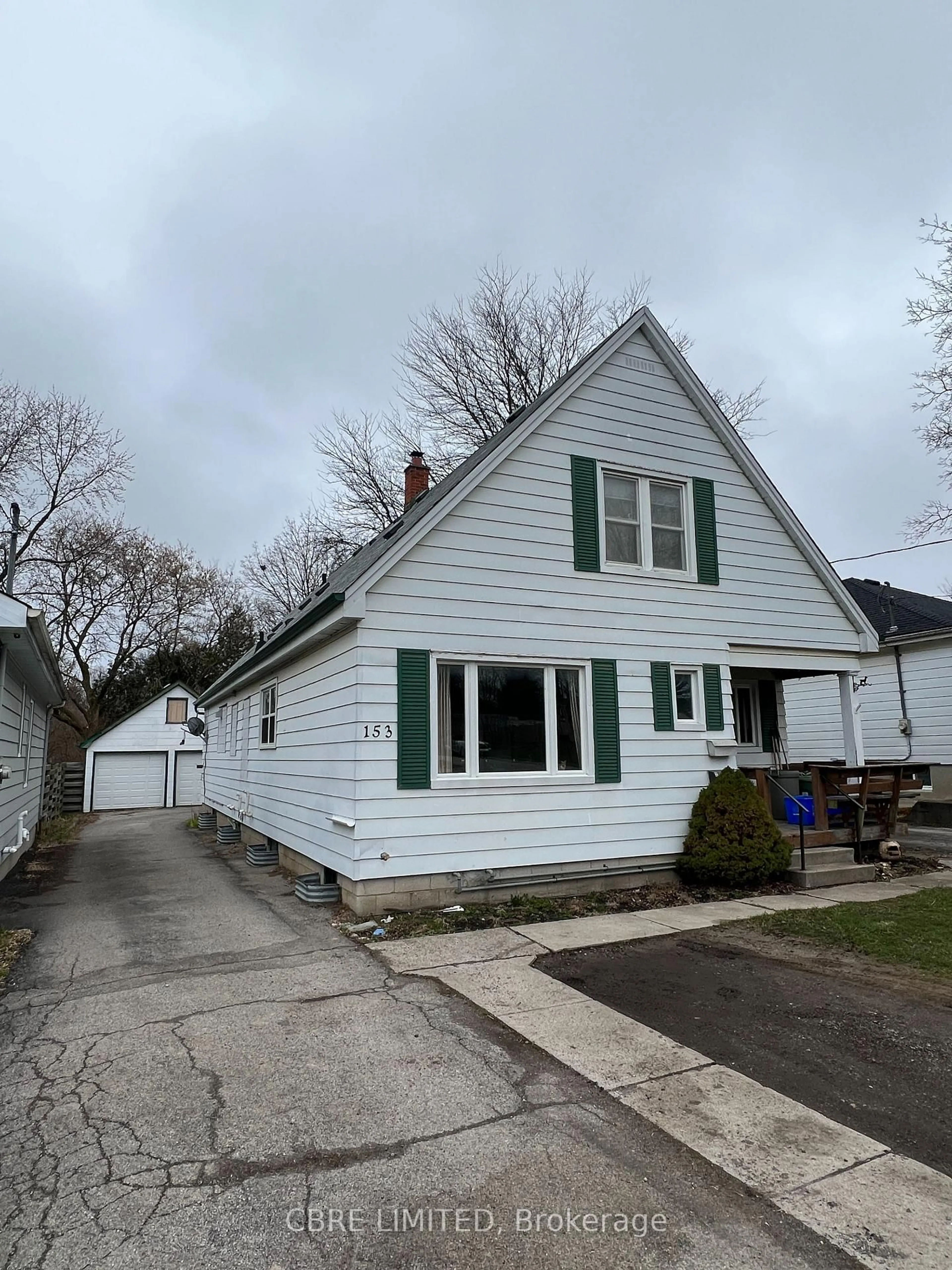 Home with vinyl exterior material, street for 153 Hale St, London East Ontario N5W 1E5