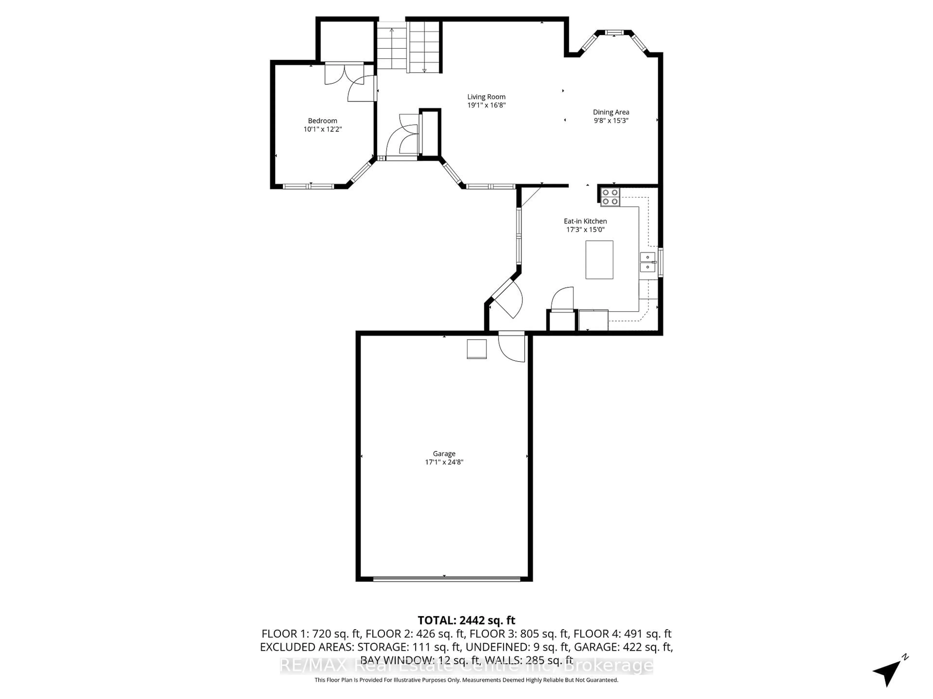 Floor plan for 94 WOODLAWN Rd #3, Guelph Ontario N1E 1B7