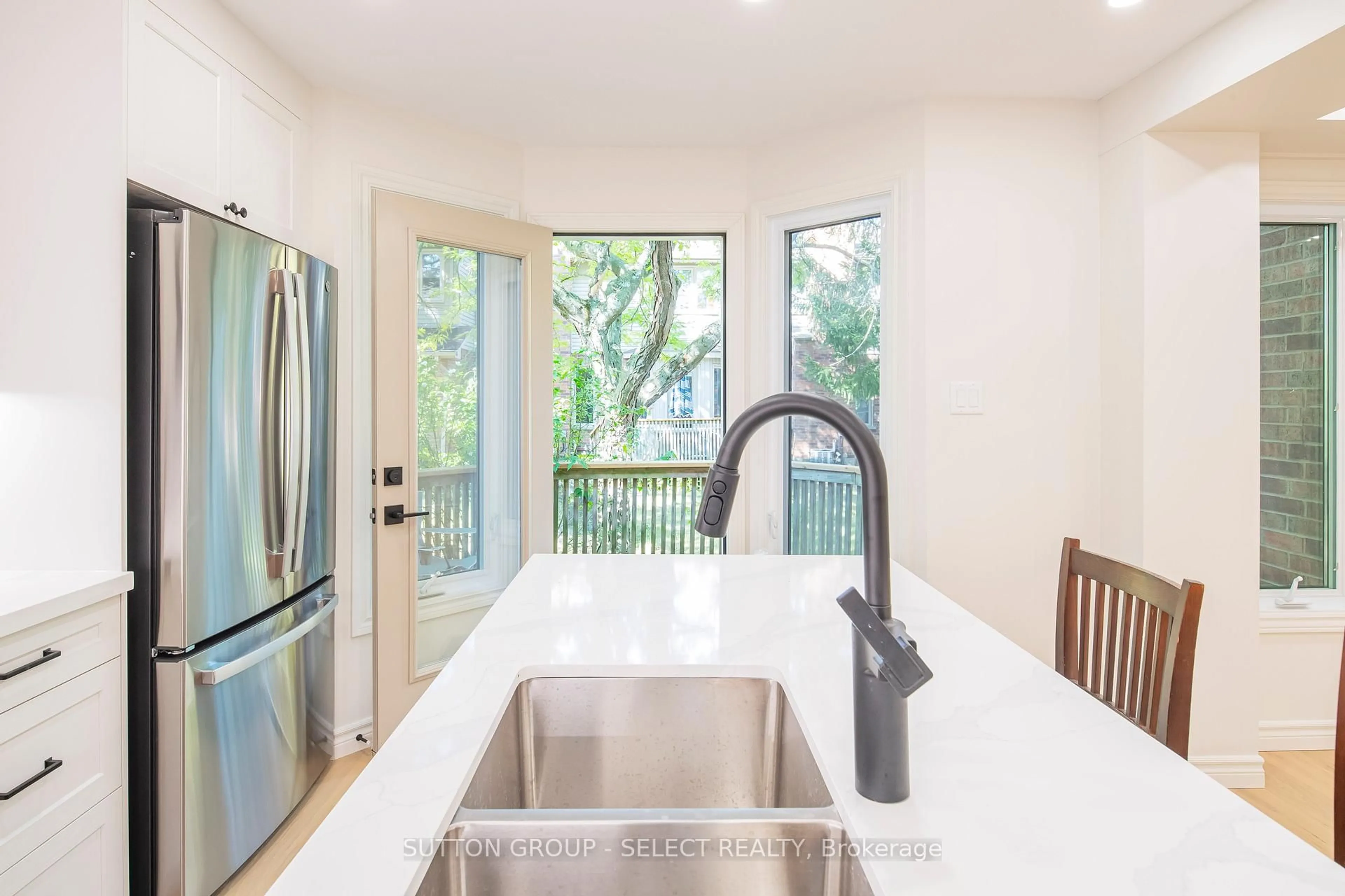 Contemporary kitchen, ceramic/tile floor for 70 Sunnyside Dr #3, London North Ontario N5X 3W4