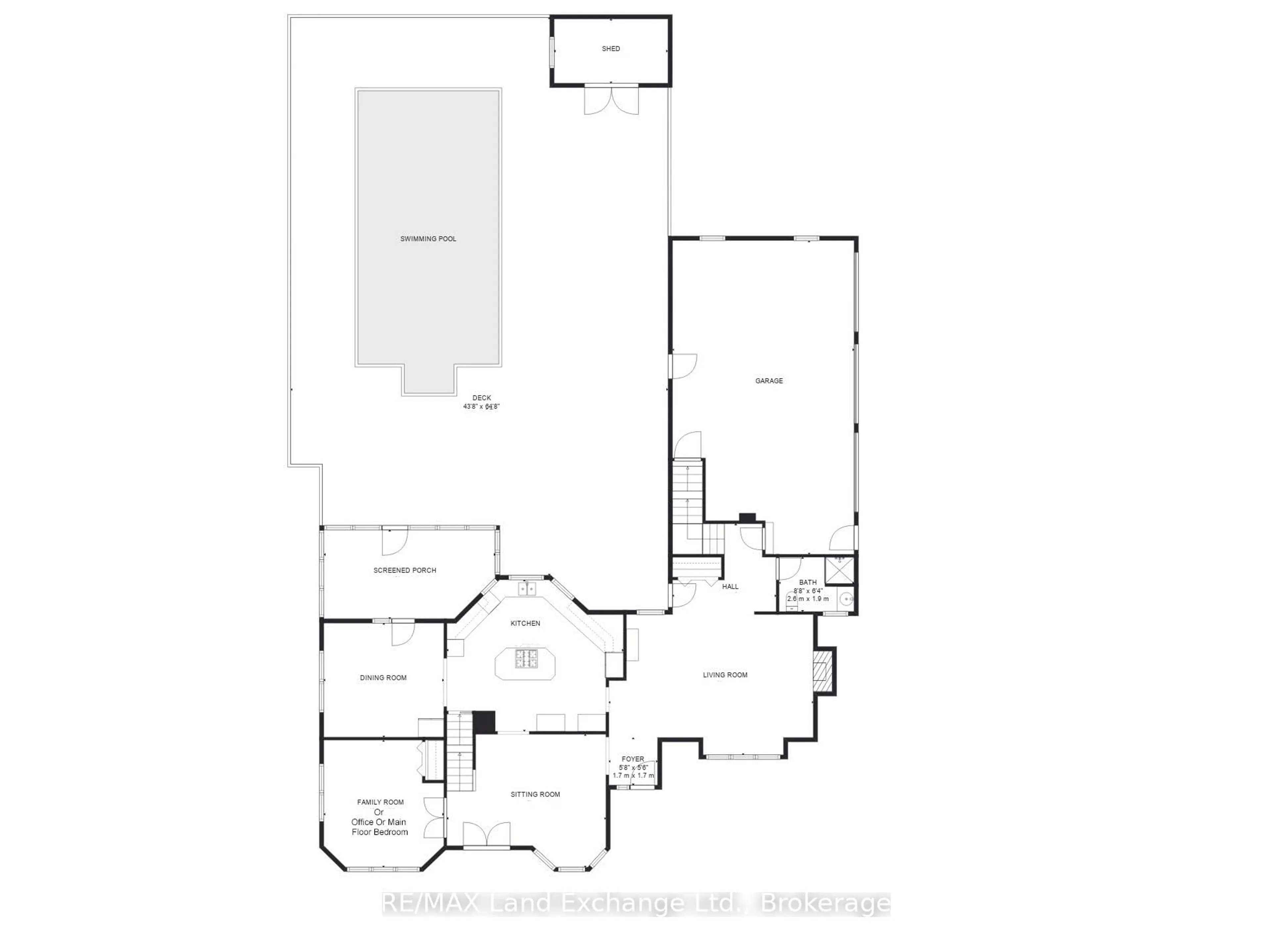 Floor plan for 169 Trillium Dr, Saugeen Shores Ontario N0H 2C2