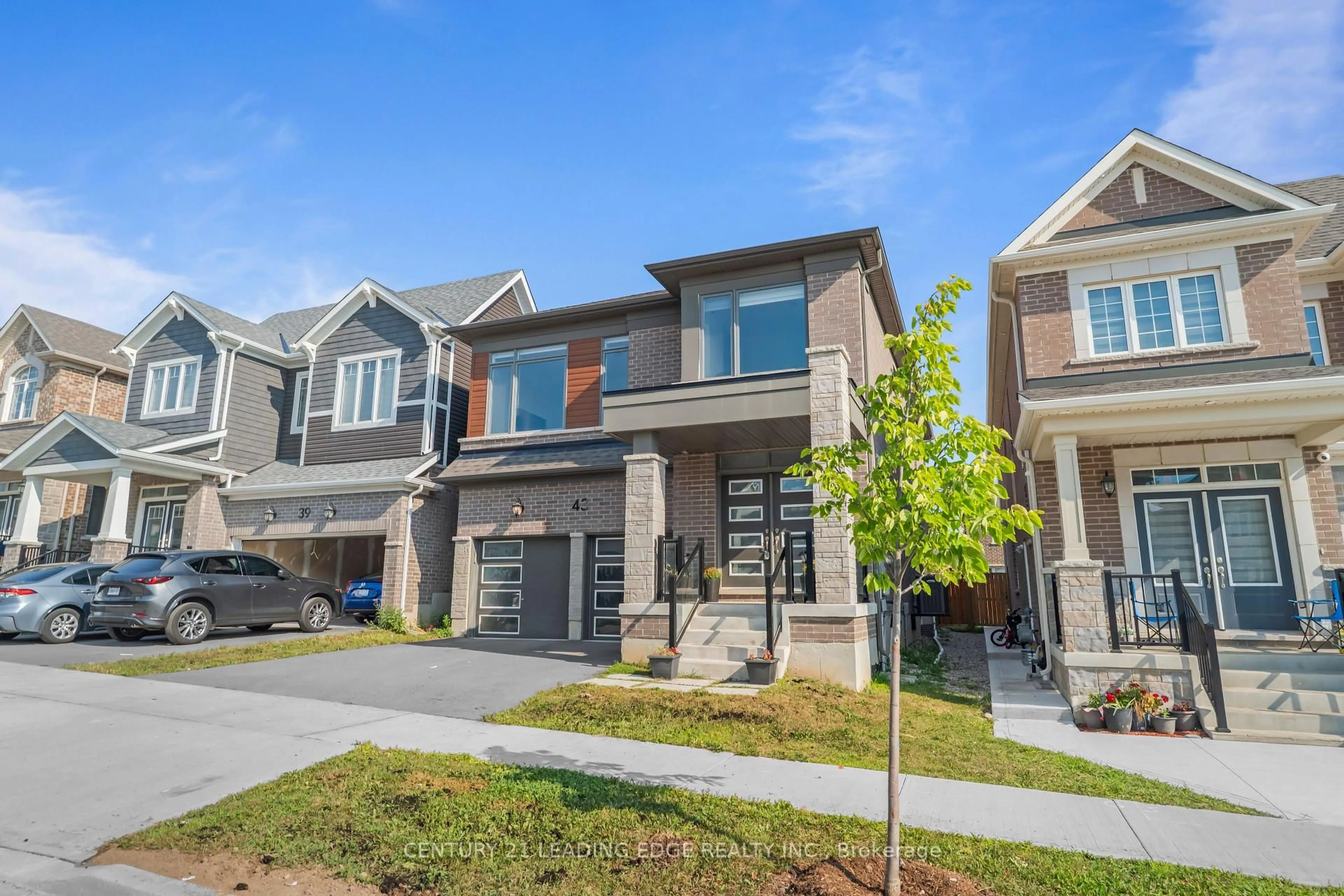 Home with brick exterior material, street for 43 William Nador St, Kitchener Ontario N2E 3X8