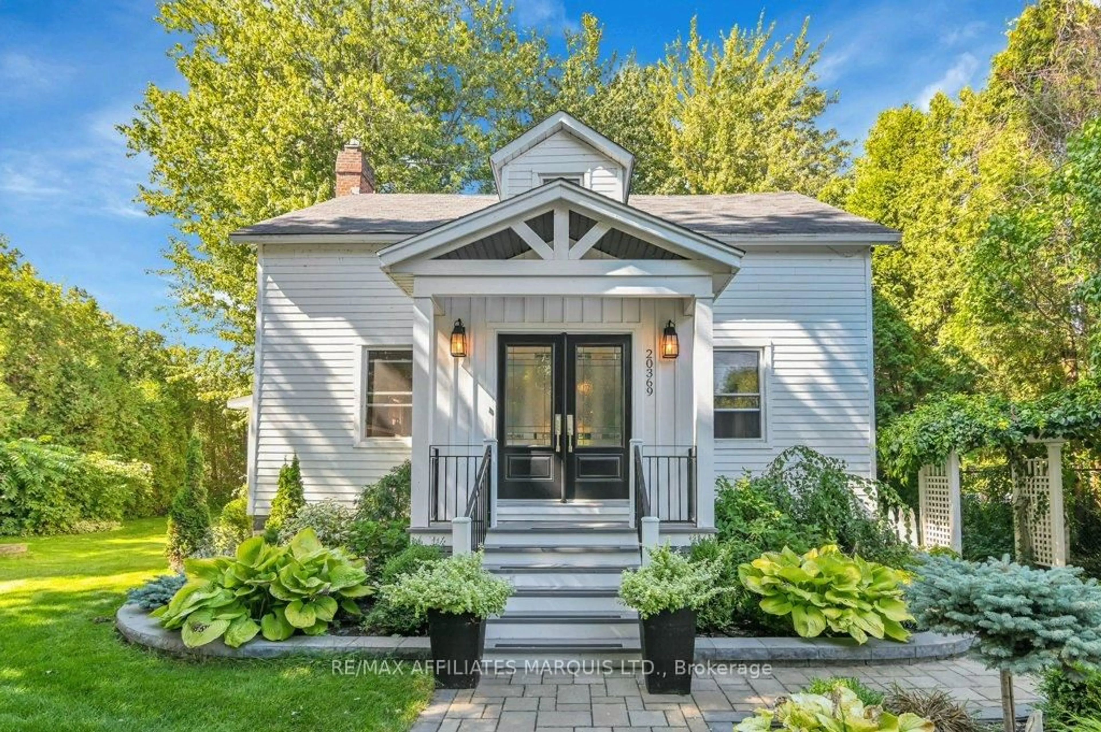 Home with brick exterior material, street for 20369 Old Montreal Rd, South Glengarry Ontario K0C 2C0