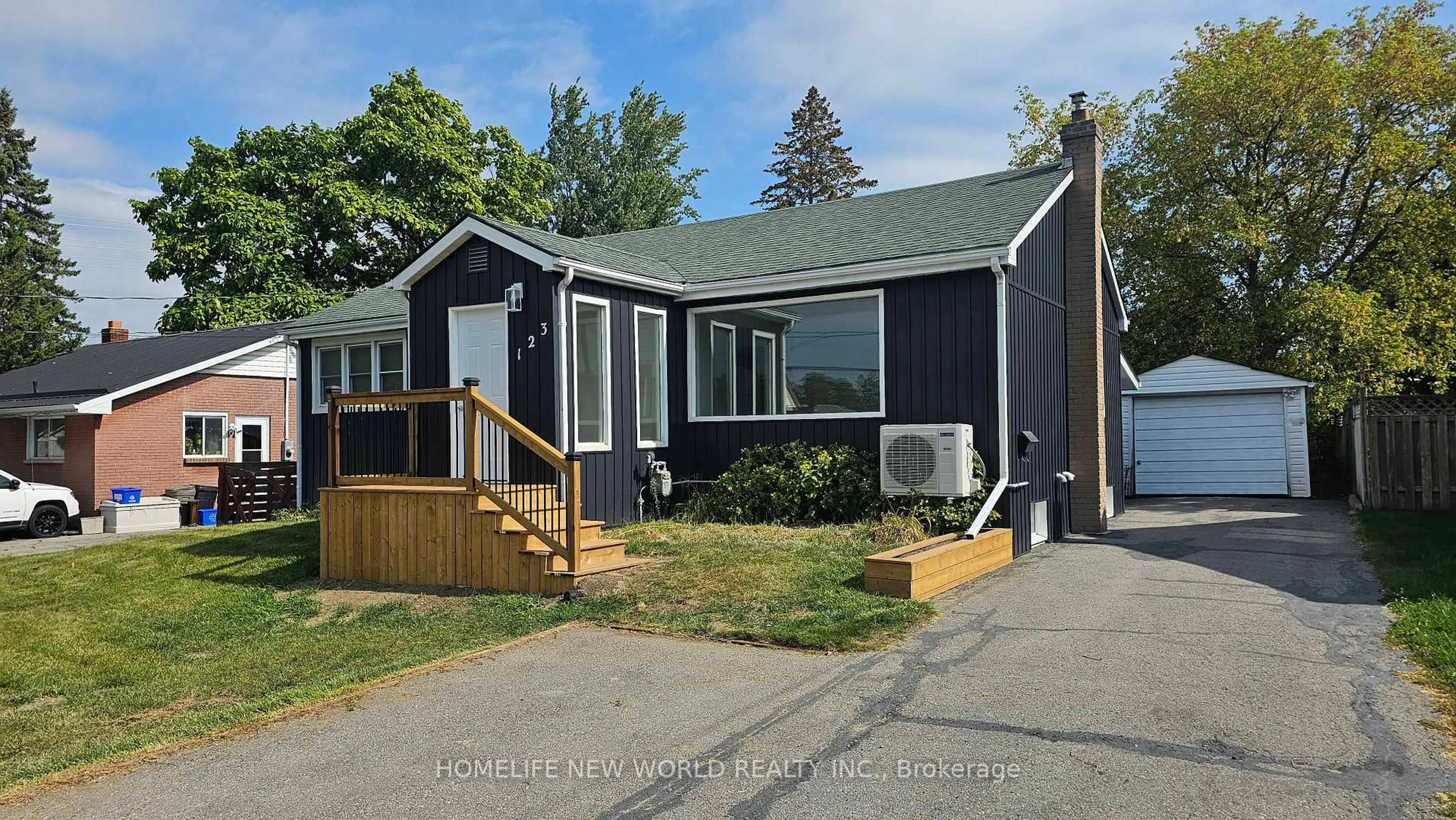 Home with vinyl exterior material, street for 123 LEMOINE St, Belleville Ontario K8P 4G8