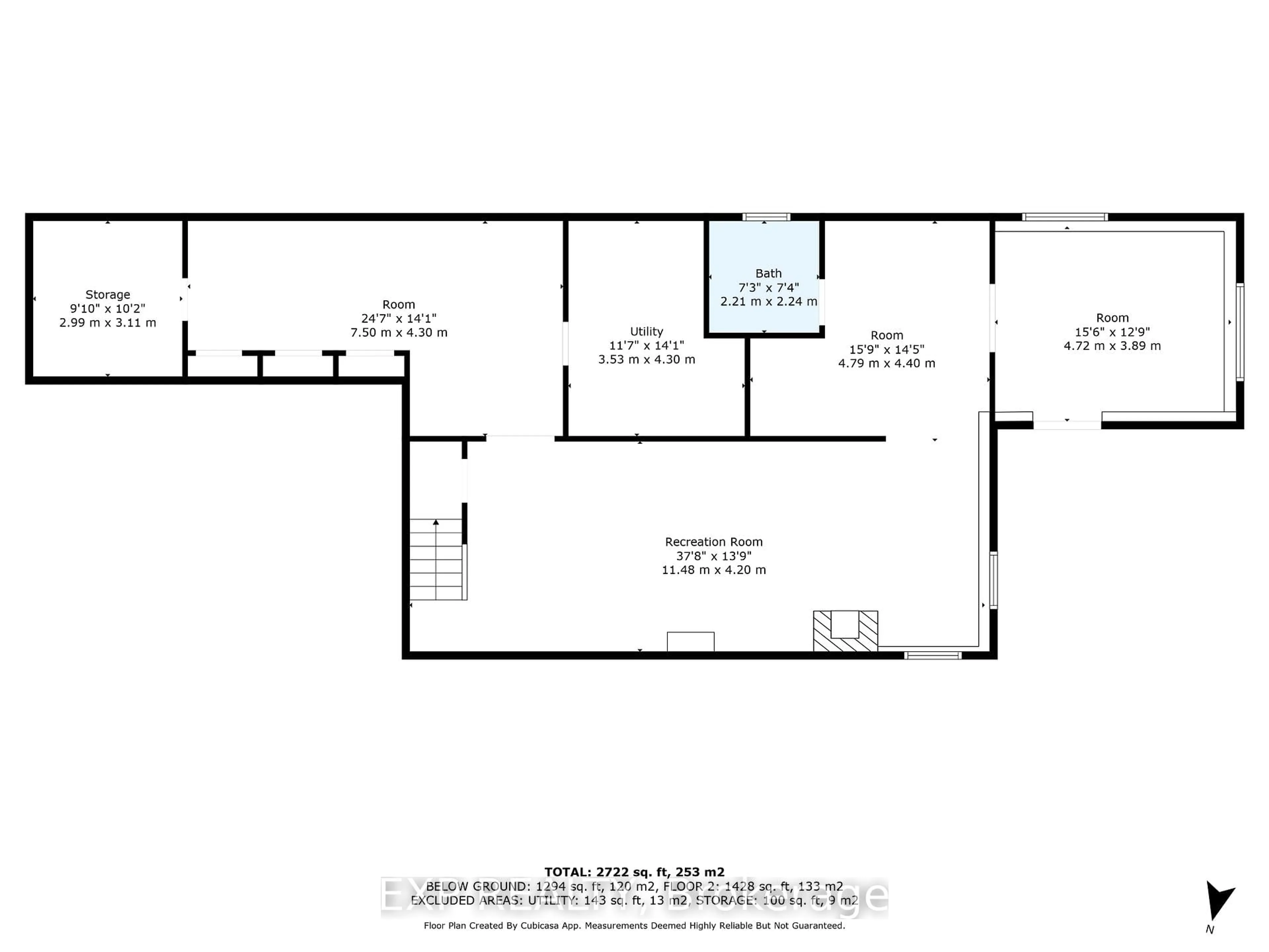 Floor plan for 30680 Hungry Hollow Rd, North Middlesex Ontario N0M 1B0