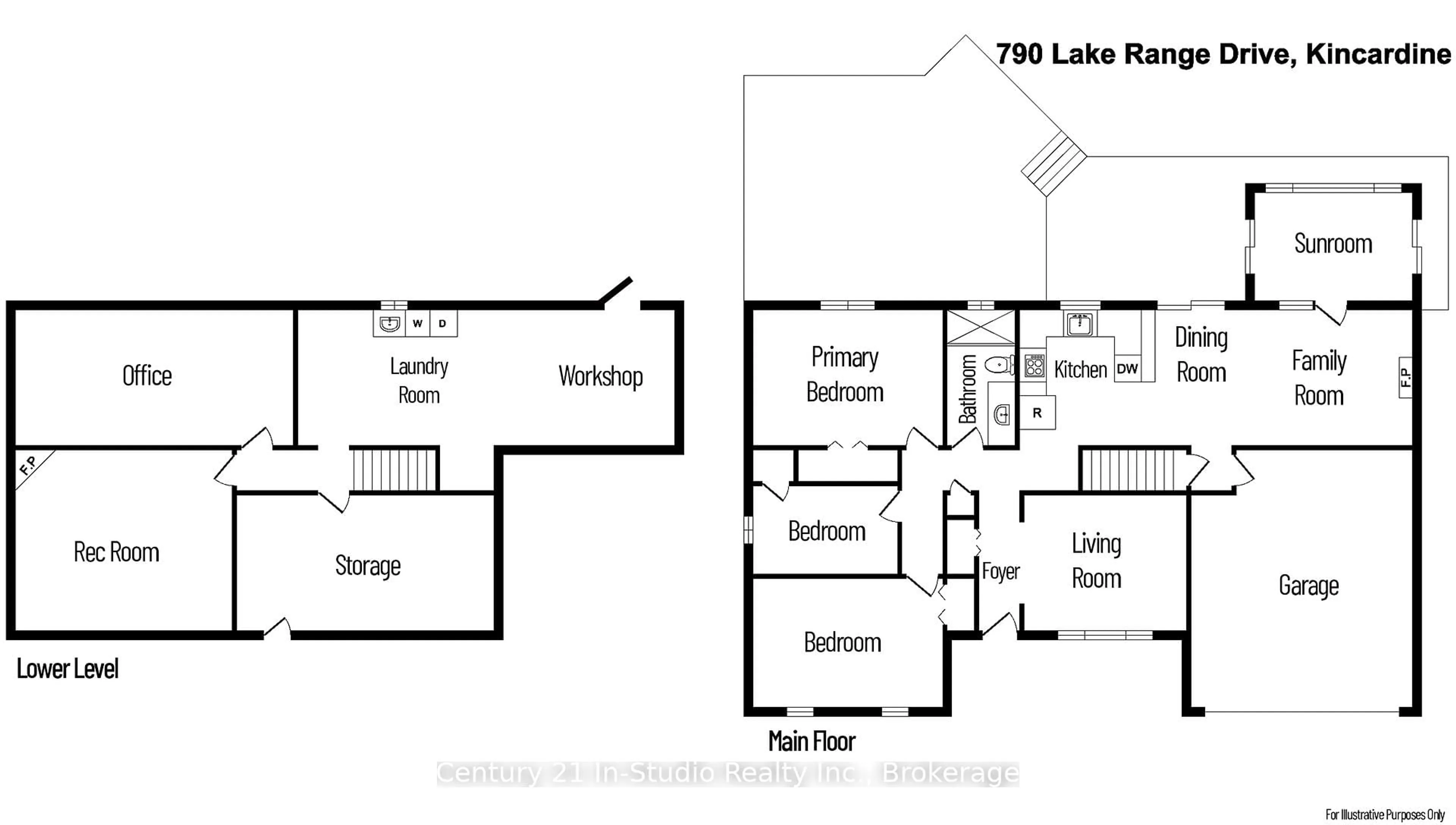Floor plan for 790 Lake Range Dr, Huron-Kinloss Ontario N2Z 0C3