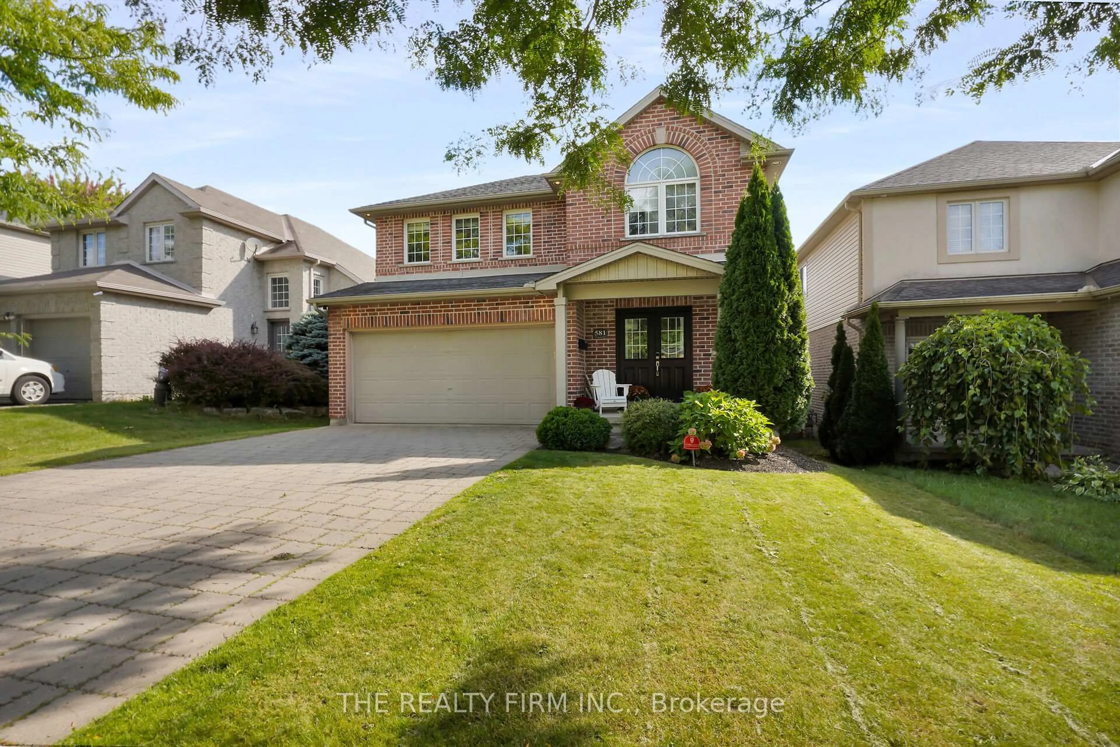 Home with brick exterior material, street for 581 Clearwater Cres, London North Ontario N5X 4J9