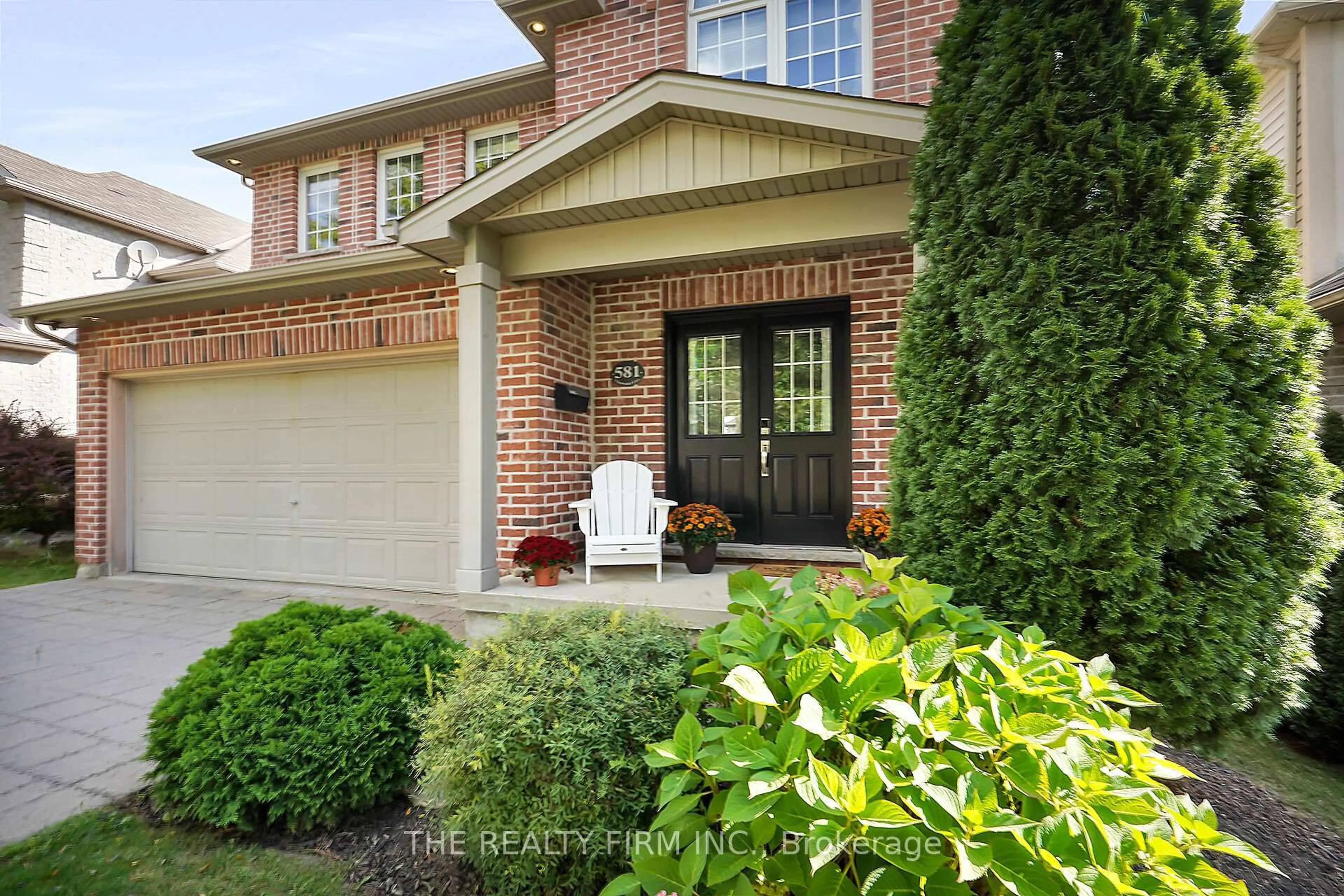Home with brick exterior material, street for 581 Clearwater Cres, London North Ontario N5X 4J9