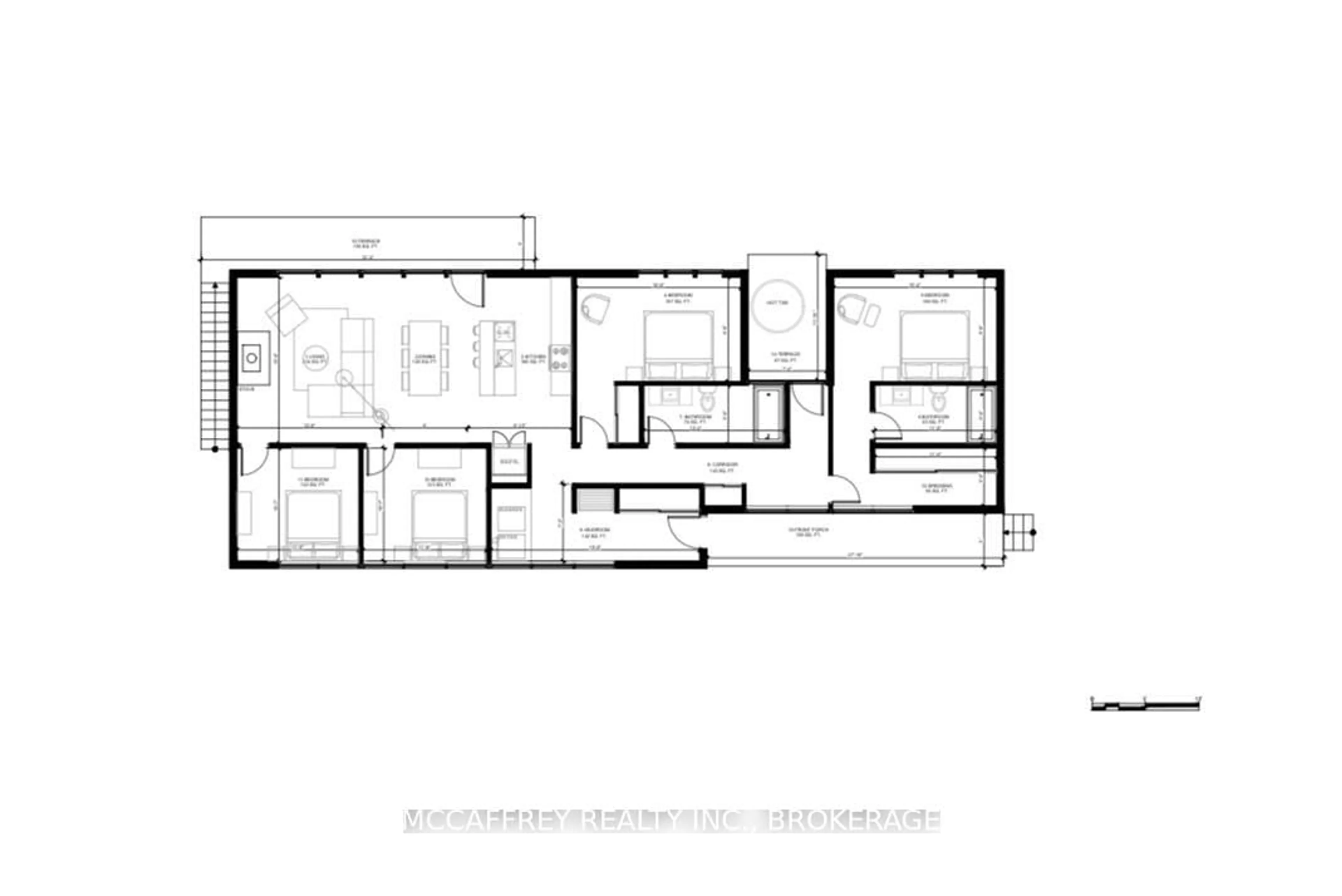 Floor plan for 962 Church Rd, Kaladar Ontario K0K 1Z0