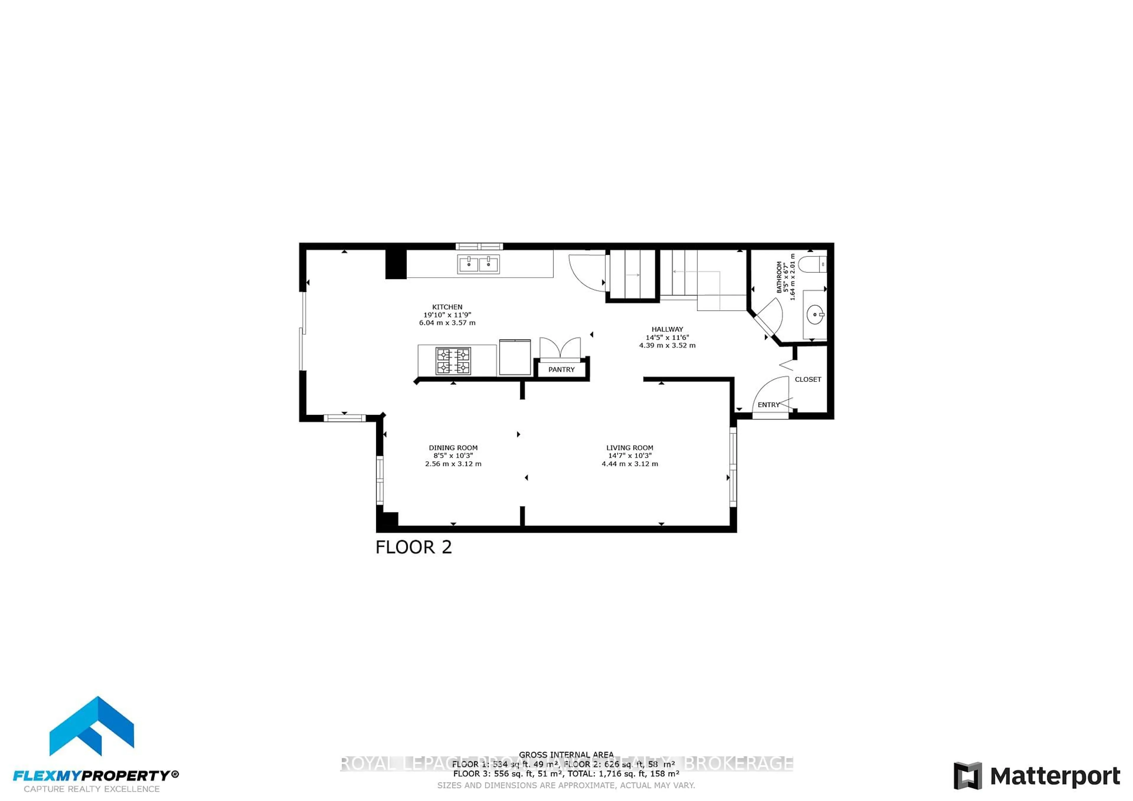 Floor plan for 878 Walker Crt, Kingston Ontario K7M 8L2