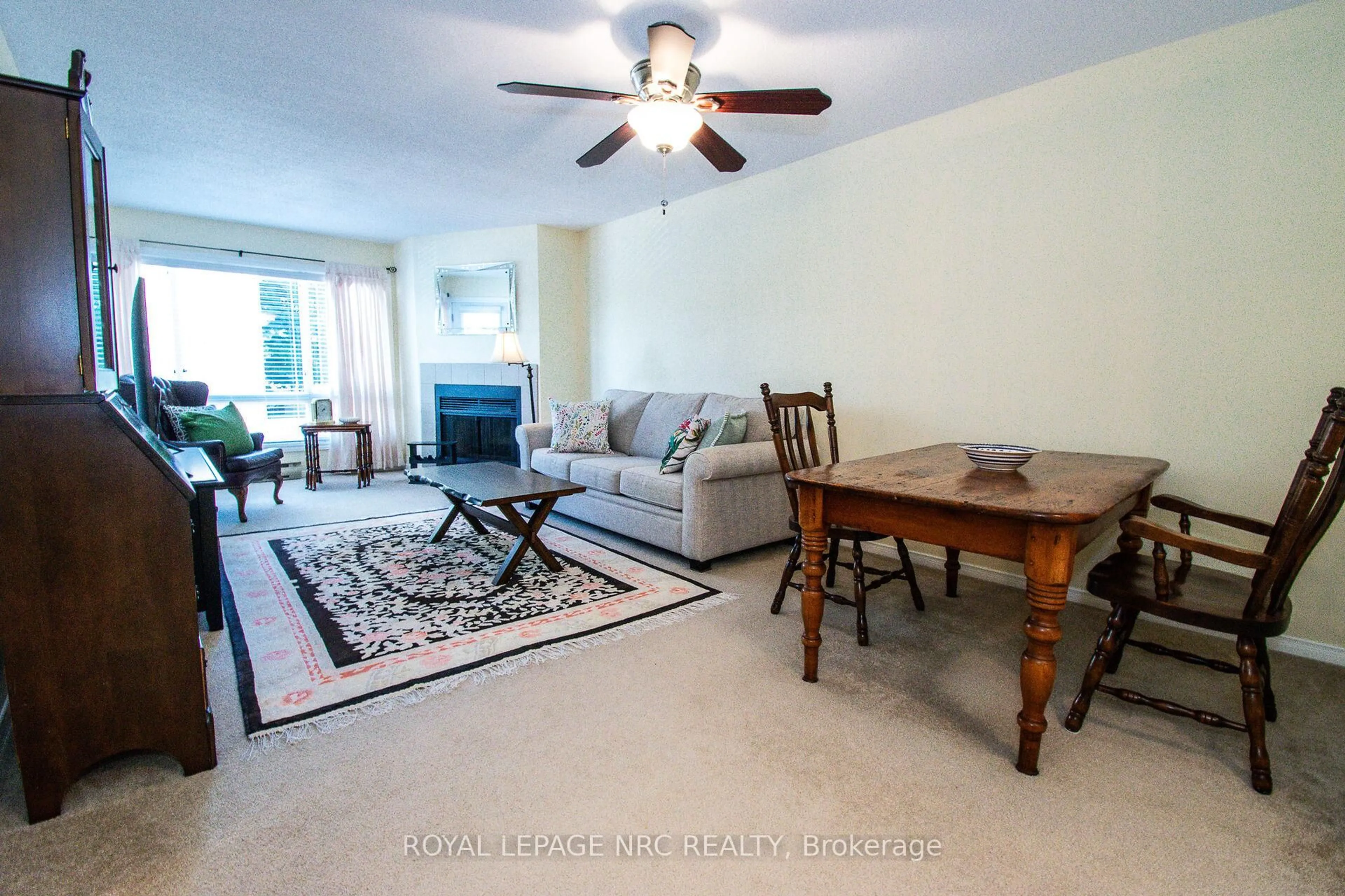 Living room with furniture, unknown for 78 Roehampton Ave #217, St. Catharines Ontario L2M 7W9