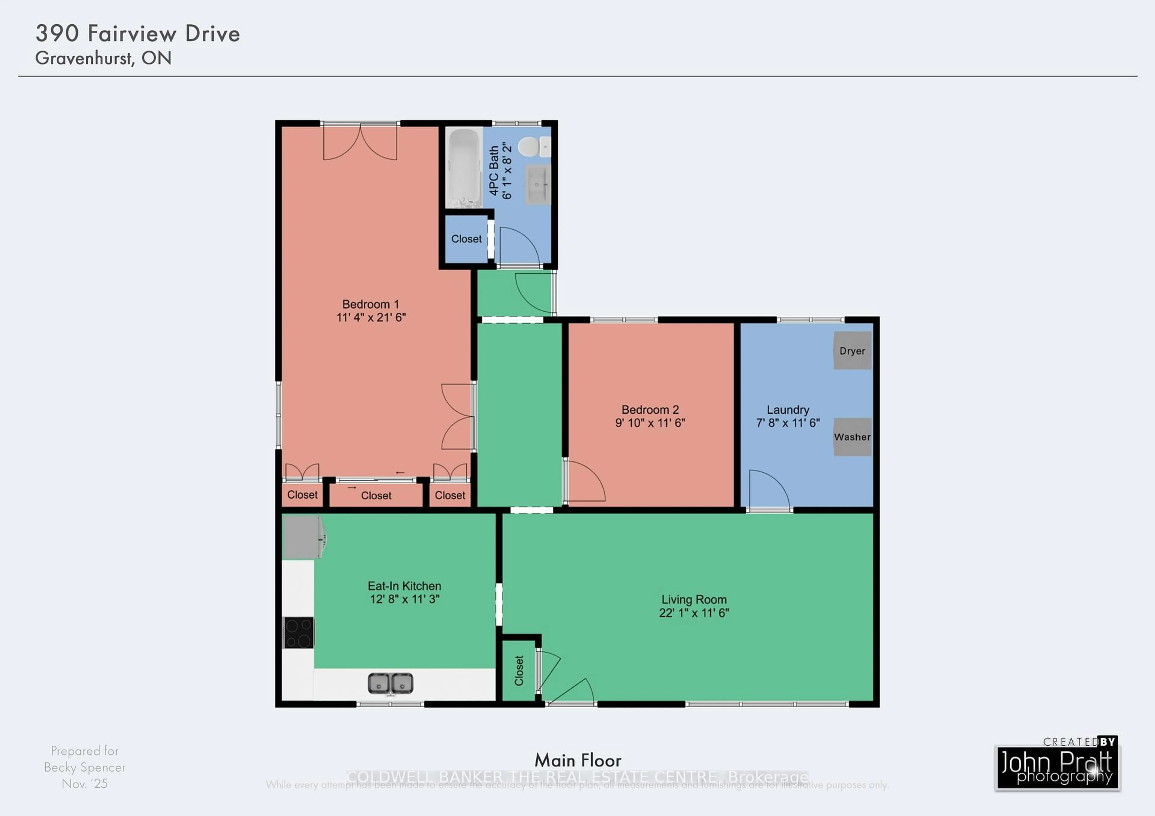 Floor plan for 390 Fairview Dr, Gravenhurst Ontario P1P 1L2
