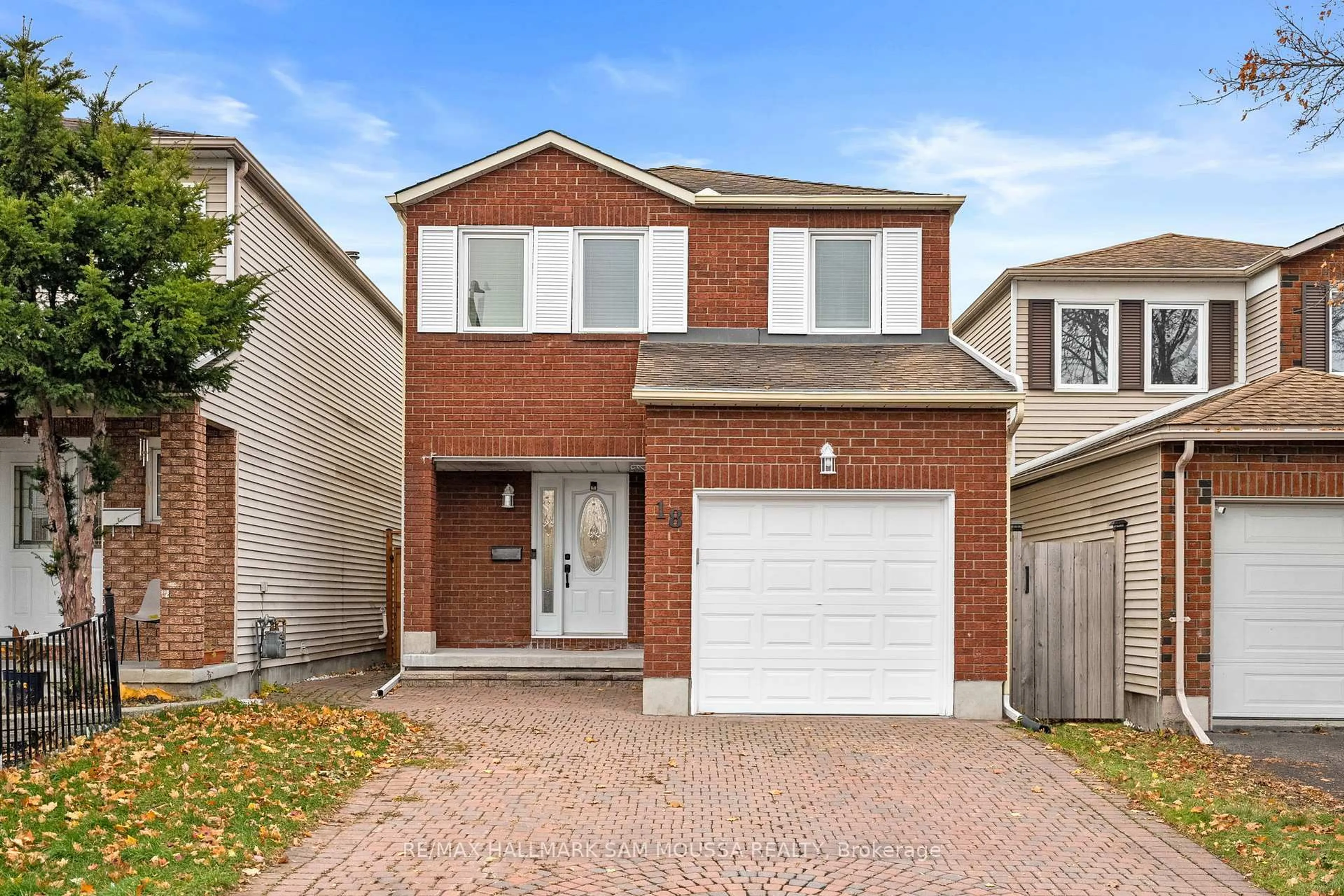 Home with brick exterior material, street for 18 Manju St, Ottawa Ontario K1G 4T7