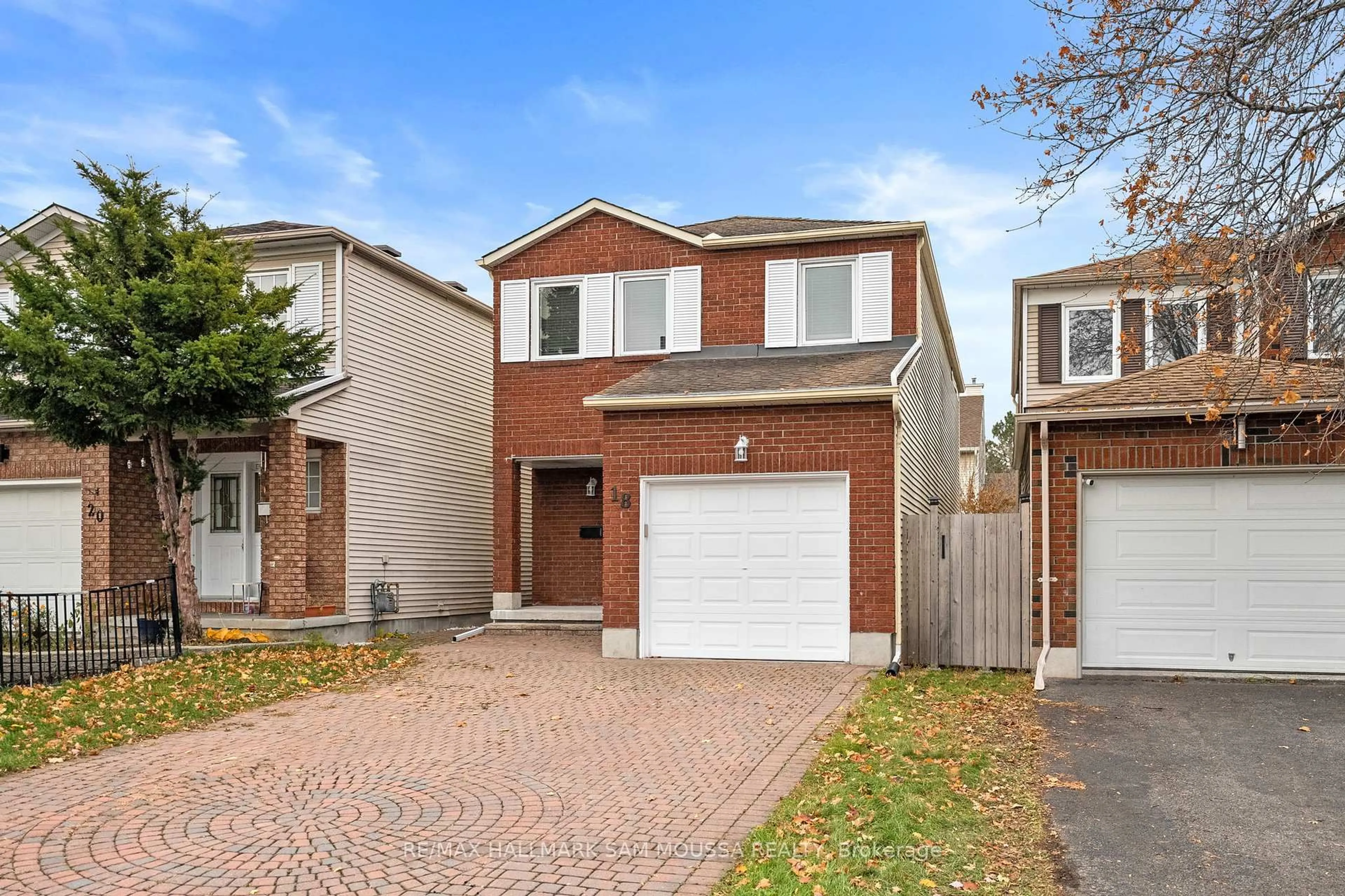 Home with brick exterior material, street for 18 Manju St, Ottawa Ontario K1G 4T7