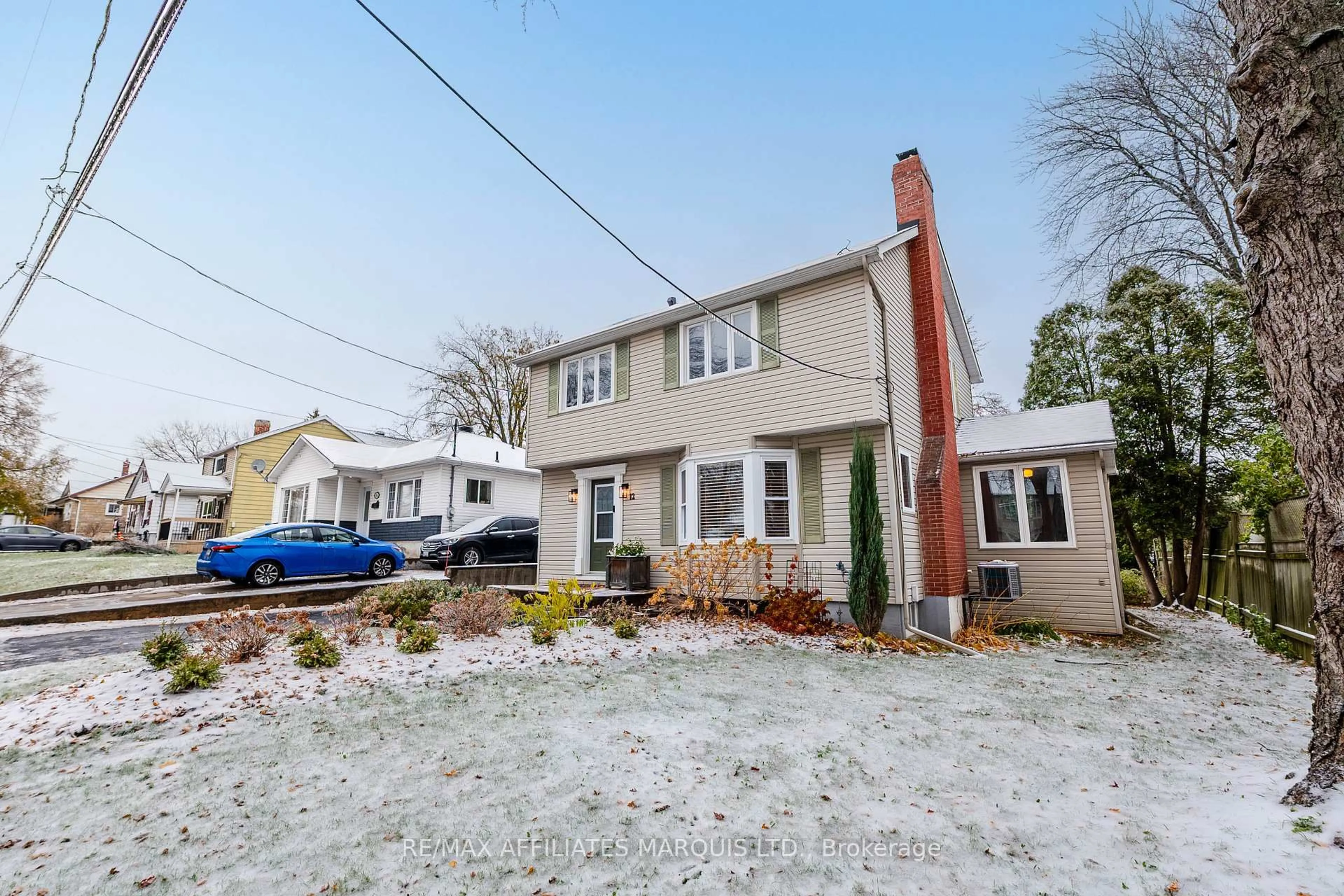 A pic from outside/outdoor area/front of a property/back of a property/a pic from drone, street for 12 Bryden Ave, Cornwall Ontario K6H 5M5