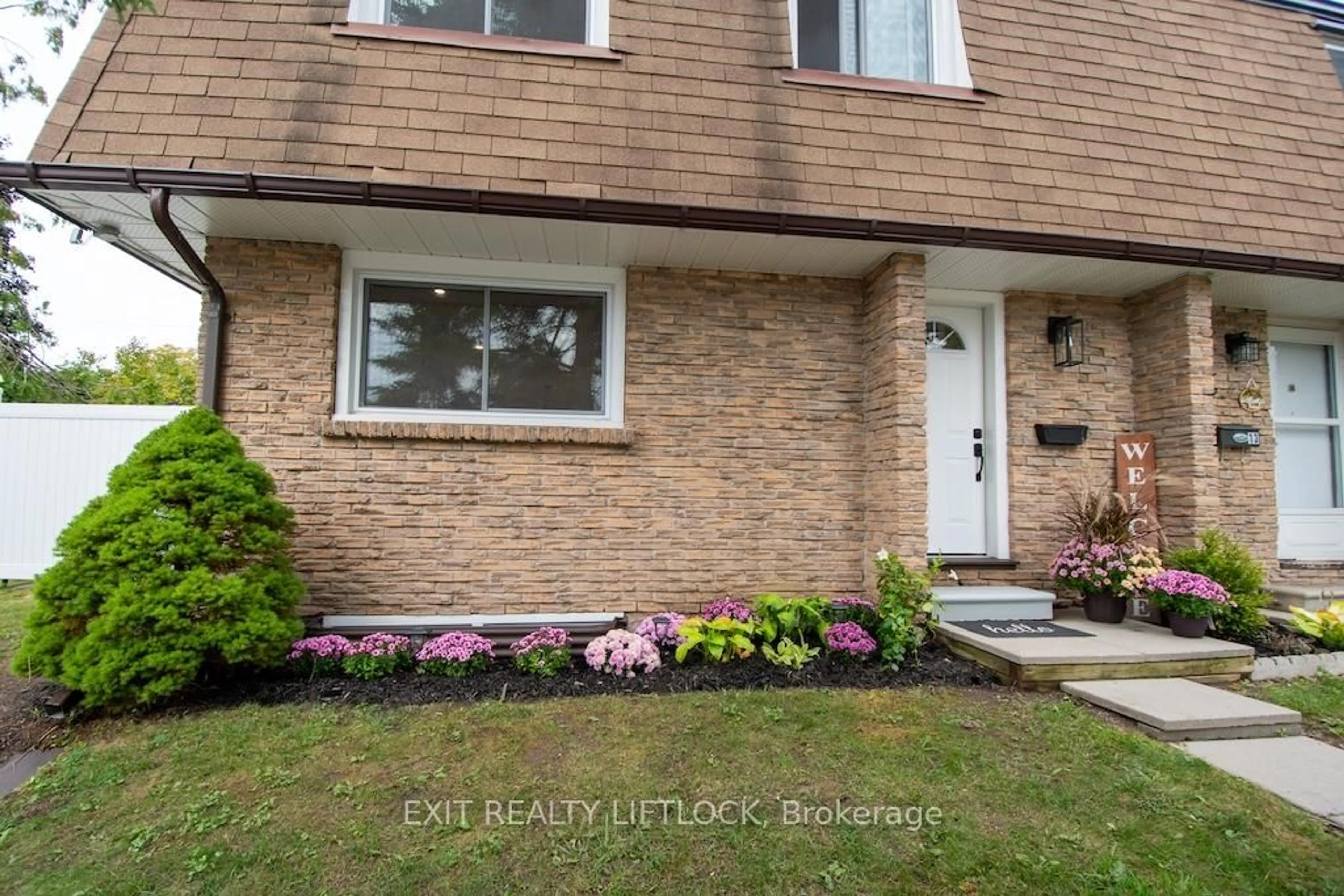 Home with brick exterior material, street for 740 Chamberlain St #12, Peterborough Ontario K9J 4M3