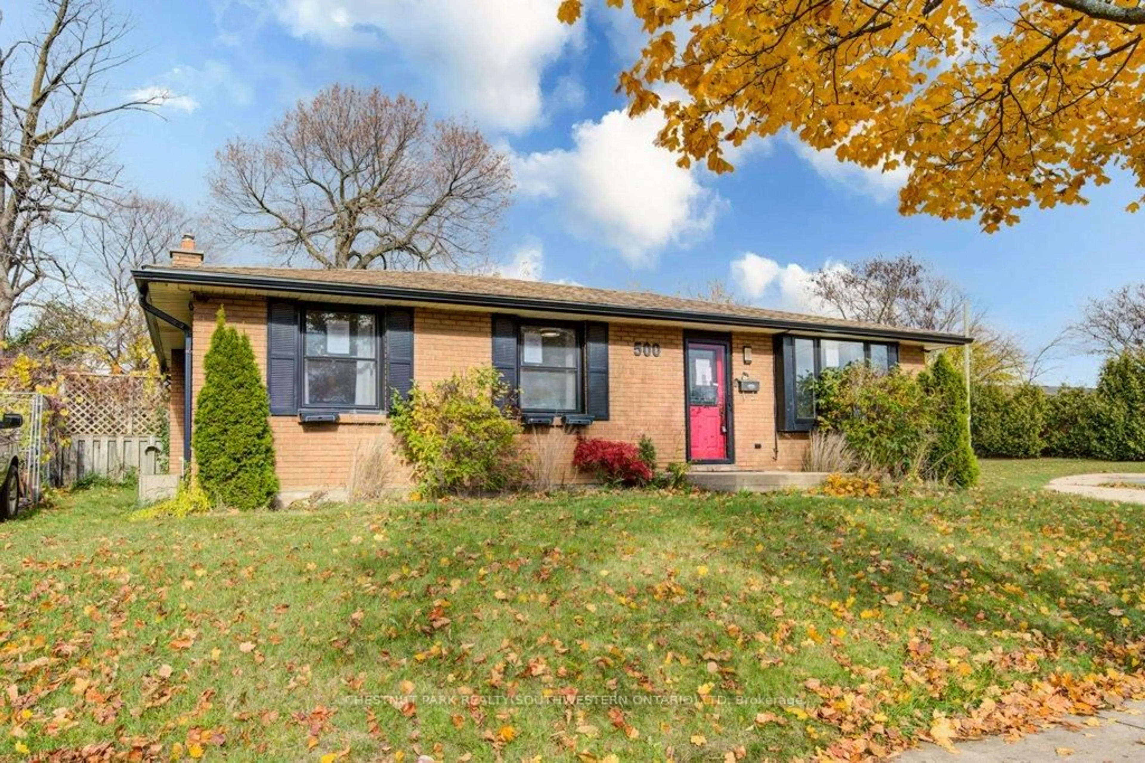 Home with brick exterior material, street for 500 Ferndale Ave, London South Ontario N6C 2Z1