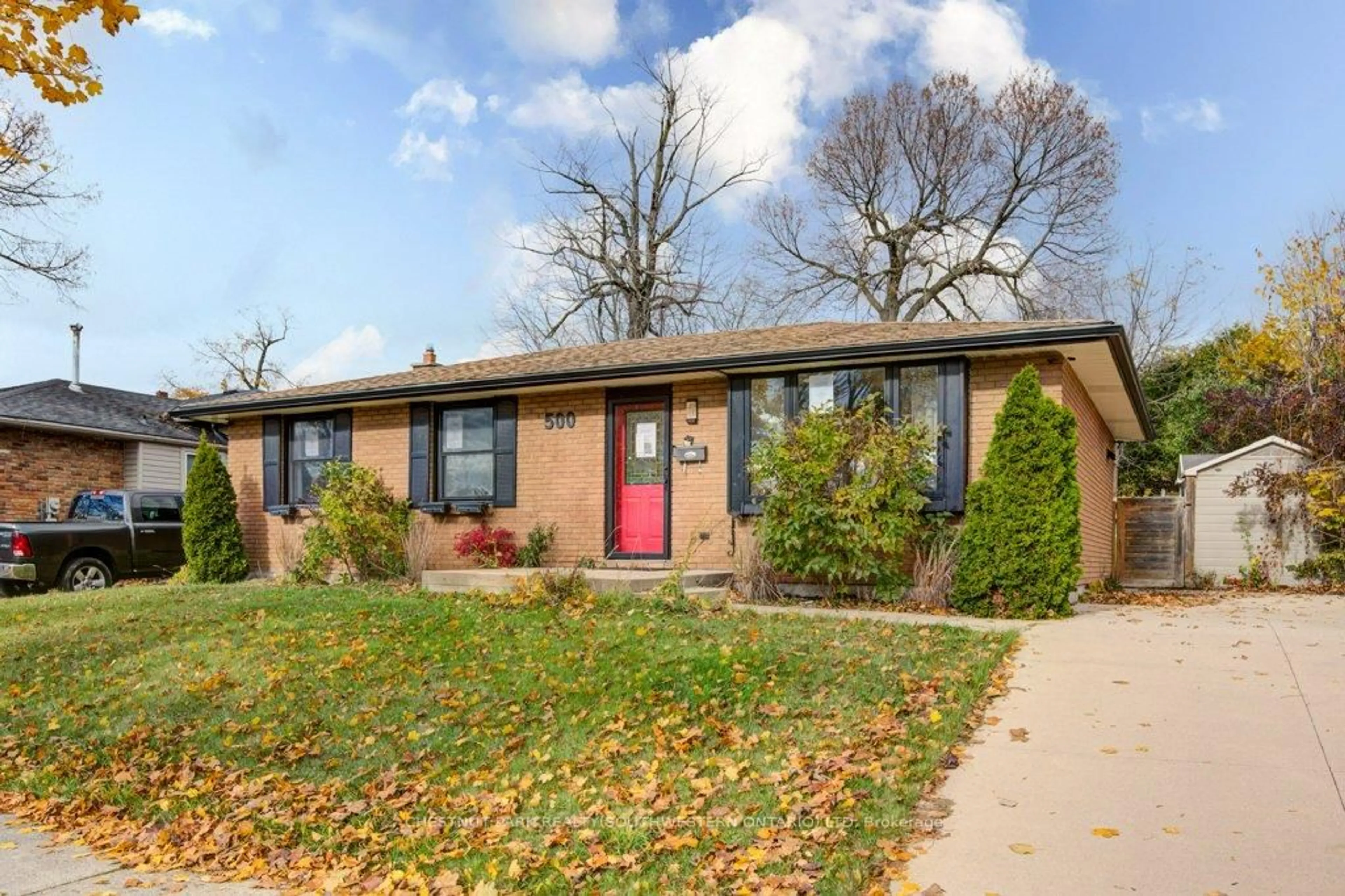 Home with brick exterior material, street for 500 Ferndale Ave, London South Ontario N6C 2Z1