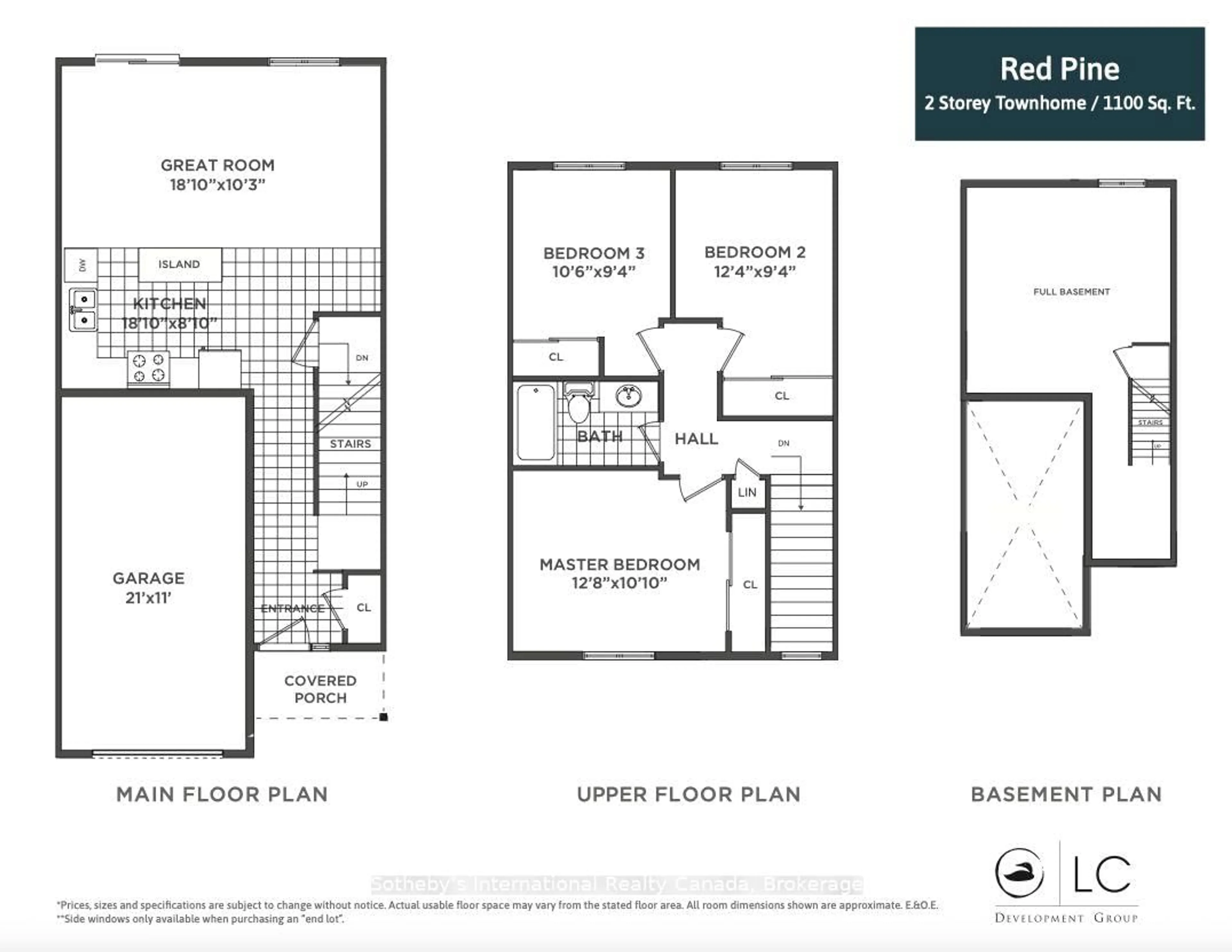Floor plan for LOT 16 Equality Dr, Meaford Ontario N4L 0B5