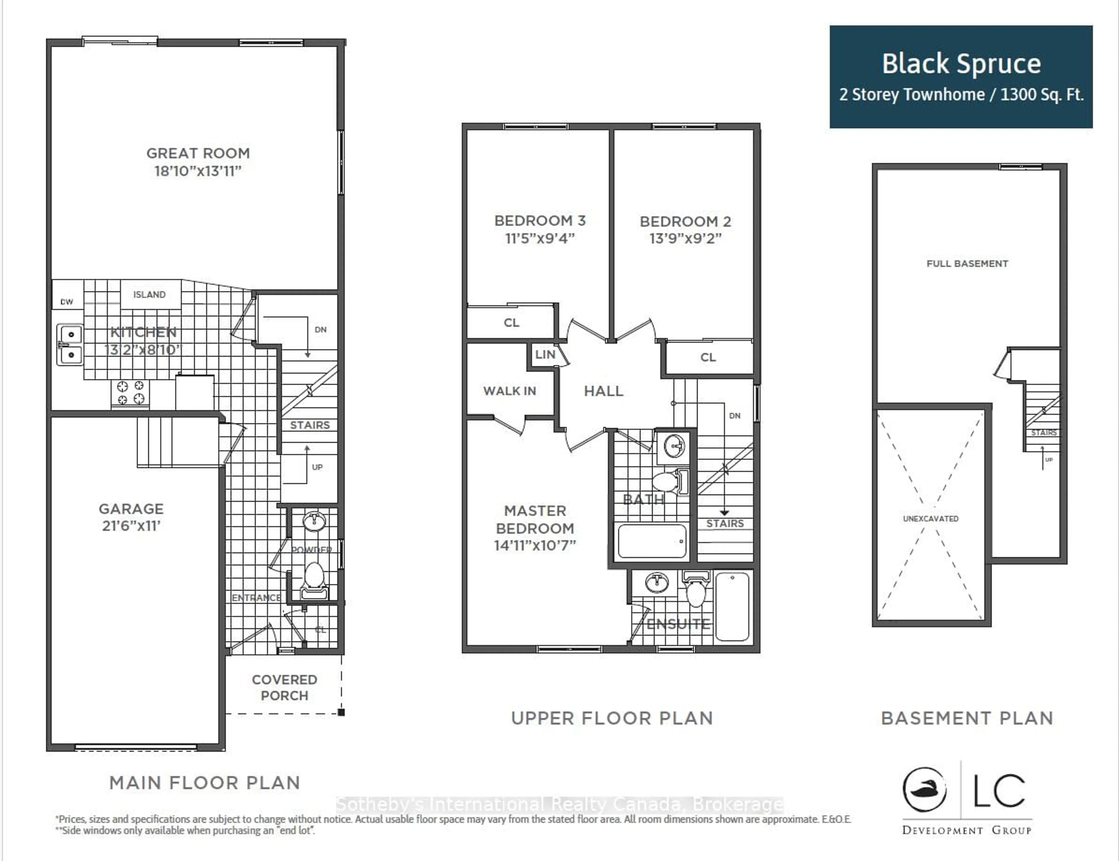 Floor plan for LOT 15 Equality Dr, Meaford Ontario N4L 0B5