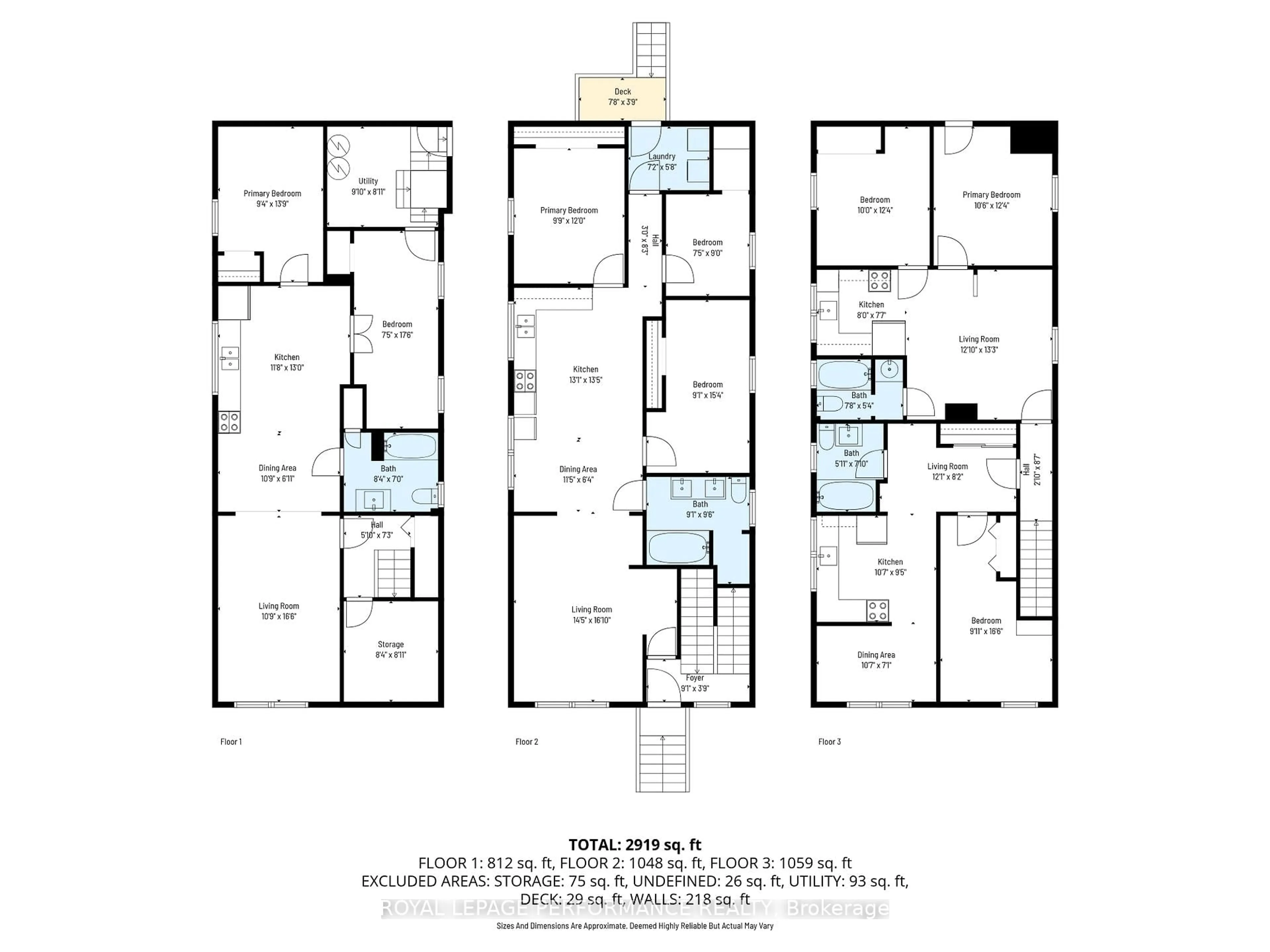 Floor plan for 267 Lalemant St, Ottawa Ontario K1L 7G1