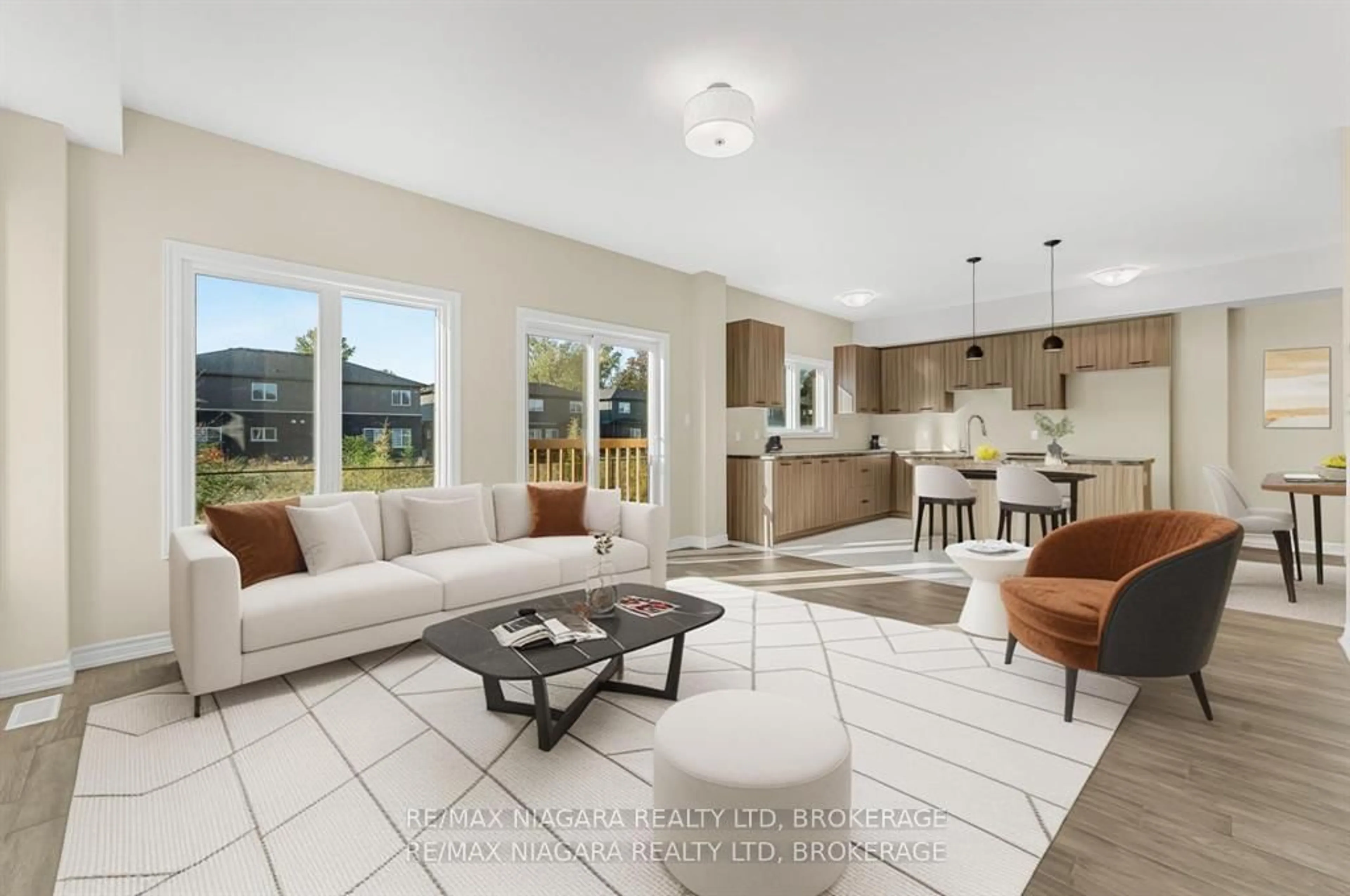 Open concept kitchen, ceramic/tile floor for 3219 DOMINION Rd, Fort Erie Ontario L0S 1N0