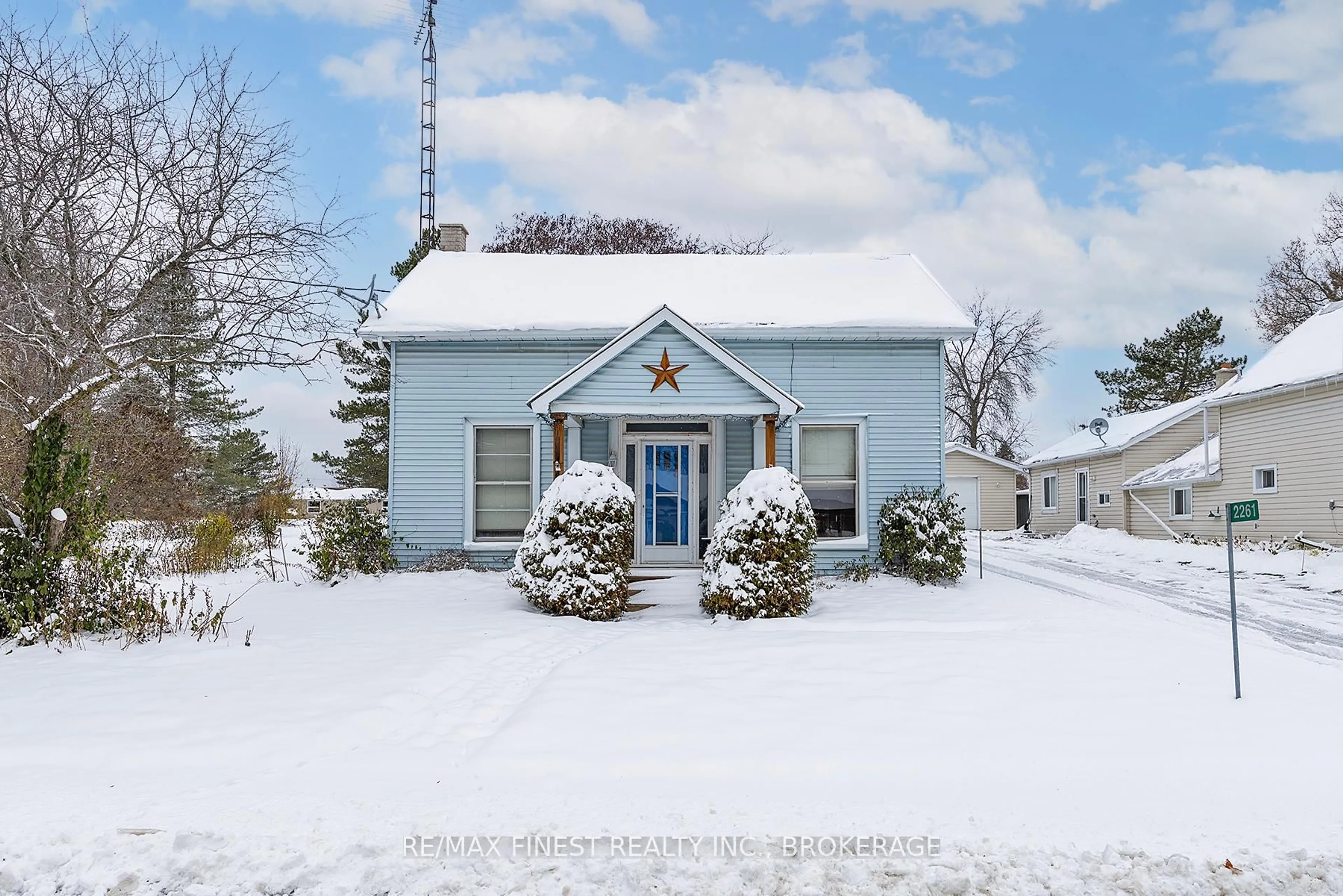 A pic from outside/outdoor area/front of a property/back of a property/a pic from drone, street for 2261 County Road 11, Greater Napanee Ontario K0K 2Z0