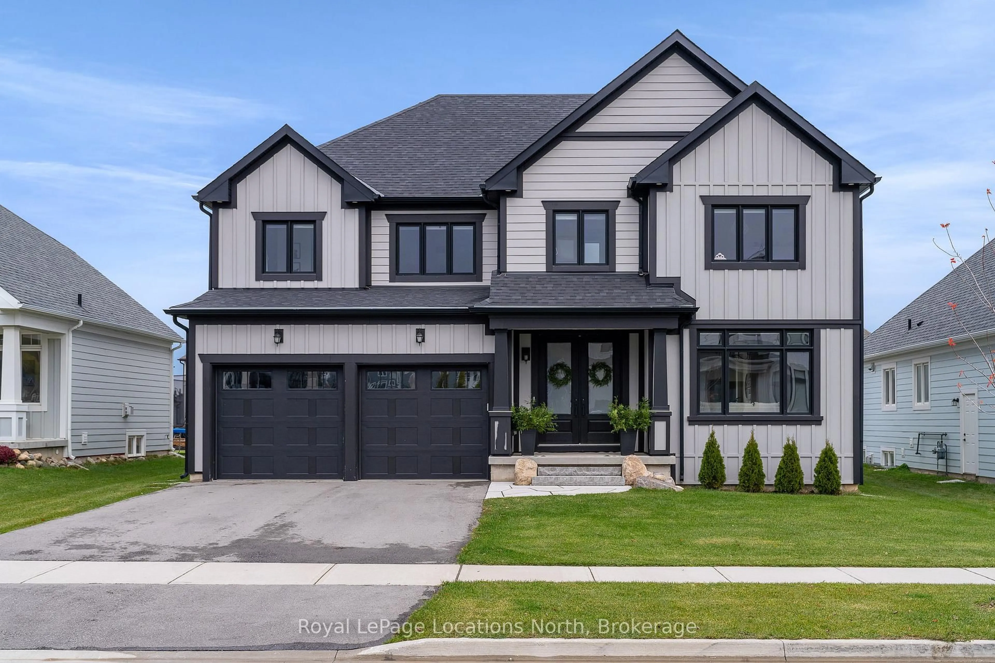 Home with brick exterior material, street for 104 Stillwater Cres, Blue Mountains Ontario L9Y 4P5