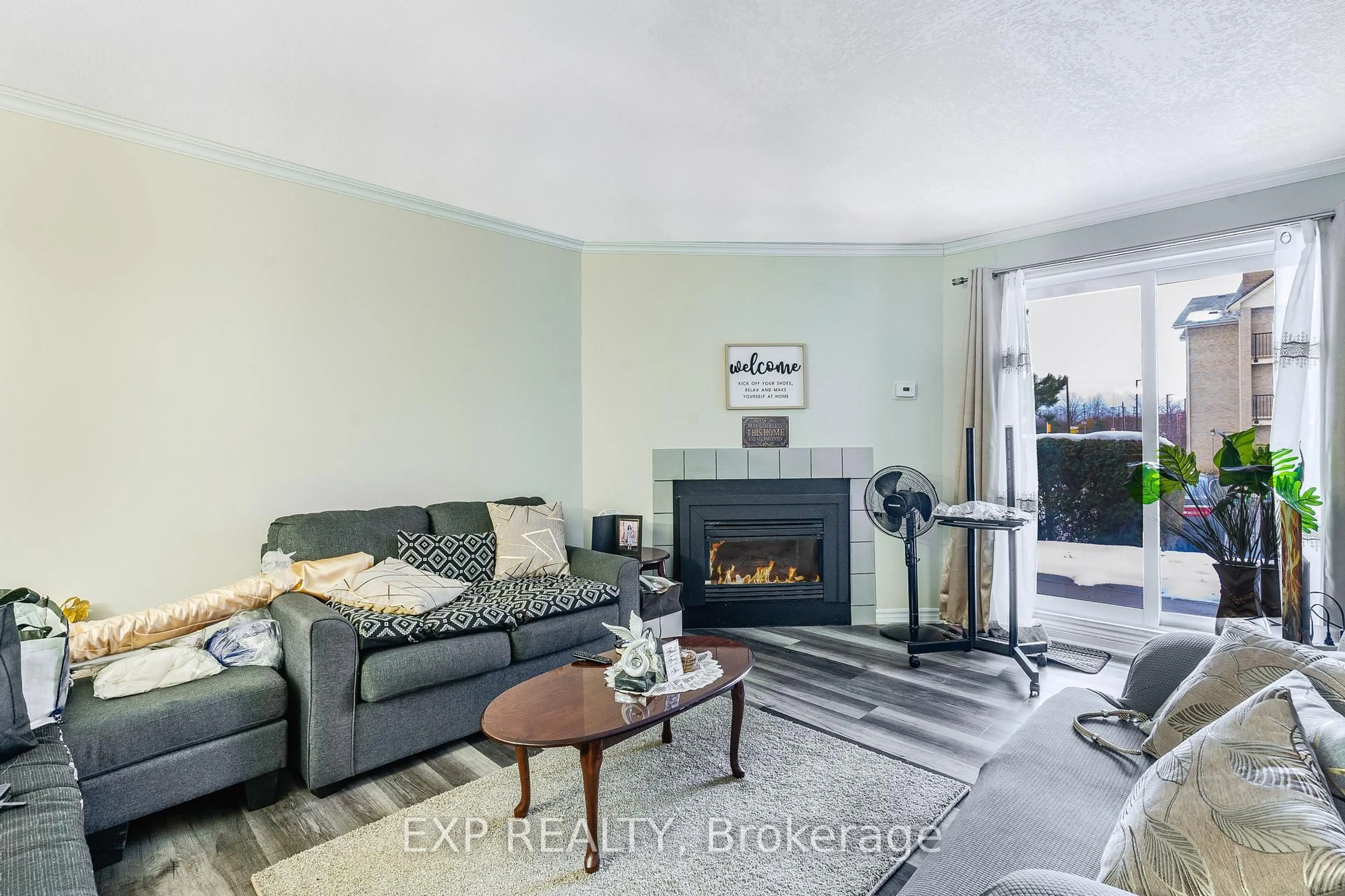 Living room with furniture, unknown for 735 Deveron Cres #115, London South Ontario N5Z 4X8