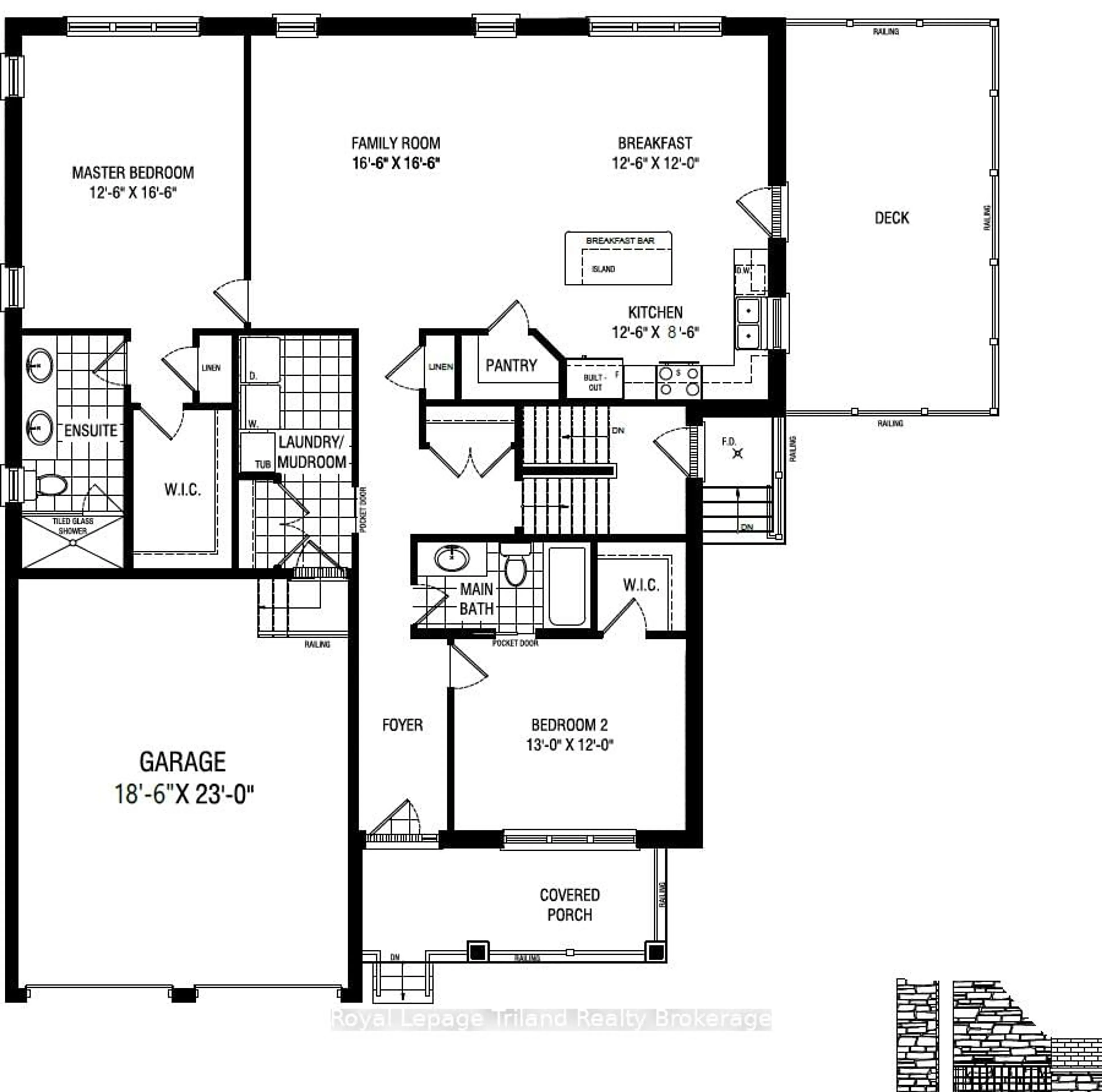 Floor plan for 1140 Caen Ave, Woodstock Ontario N4T 0G3