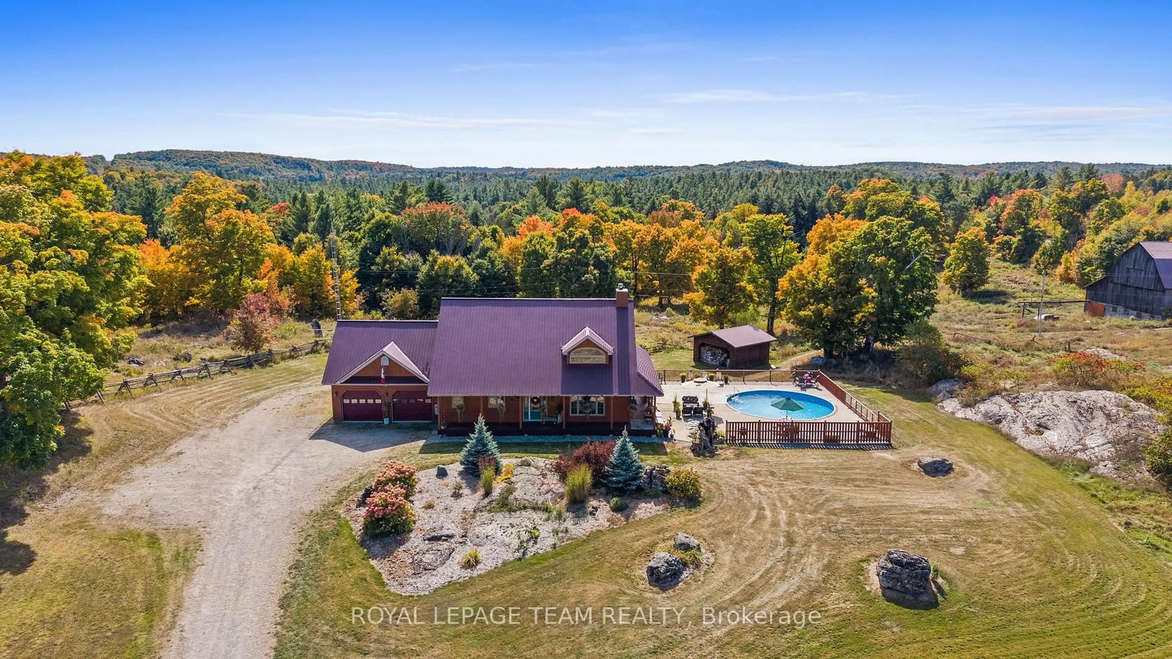A pic from outside/outdoor area/front of a property/back of a property/a pic from drone, water/lake/river/ocean view for 4173 Elphin-Maberly Rd, Snow Road Station Ontario K0H 2R0