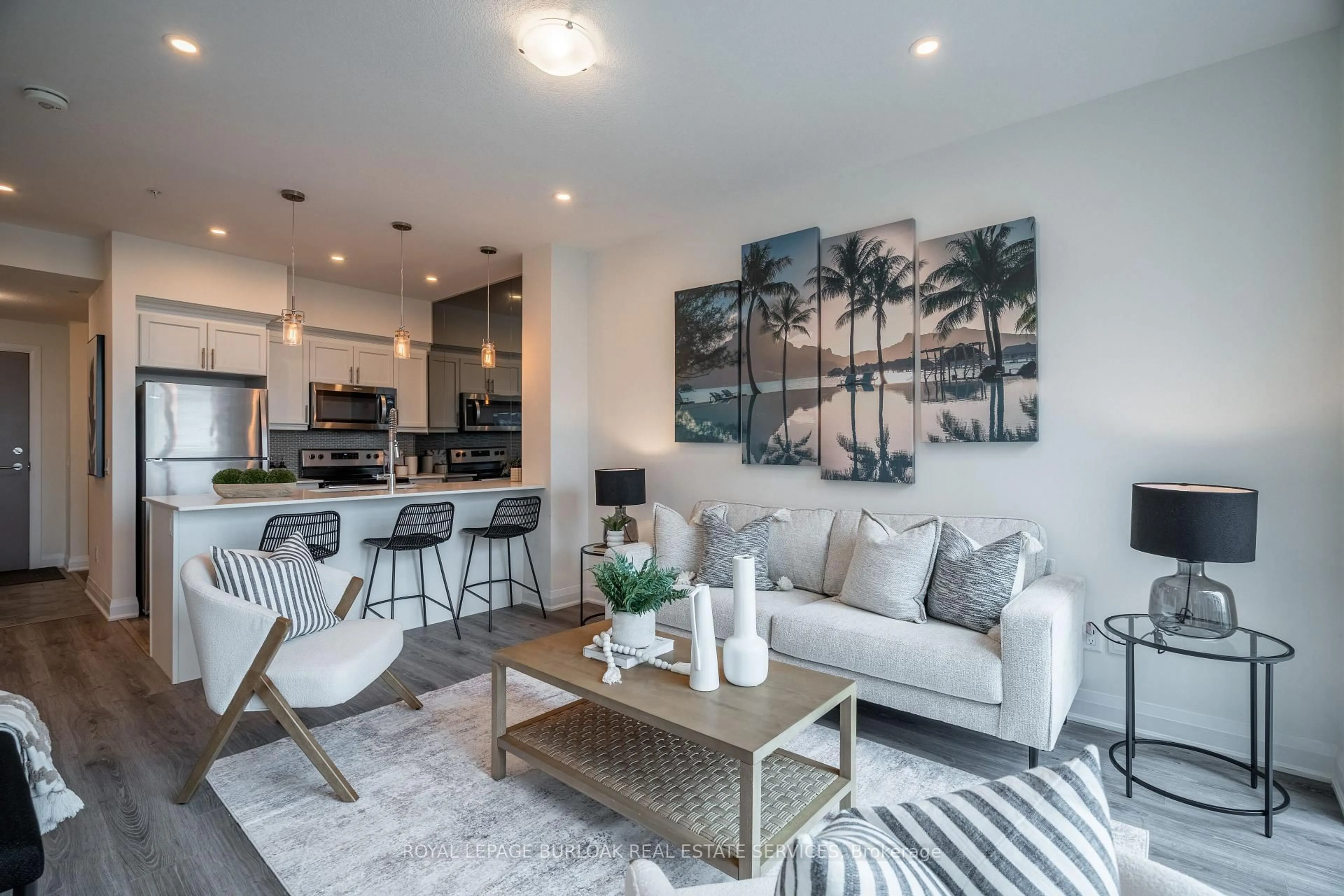 Living room with furniture, unknown for 16 Concord Pl #426, Grimsby Ontario L3M 0J1