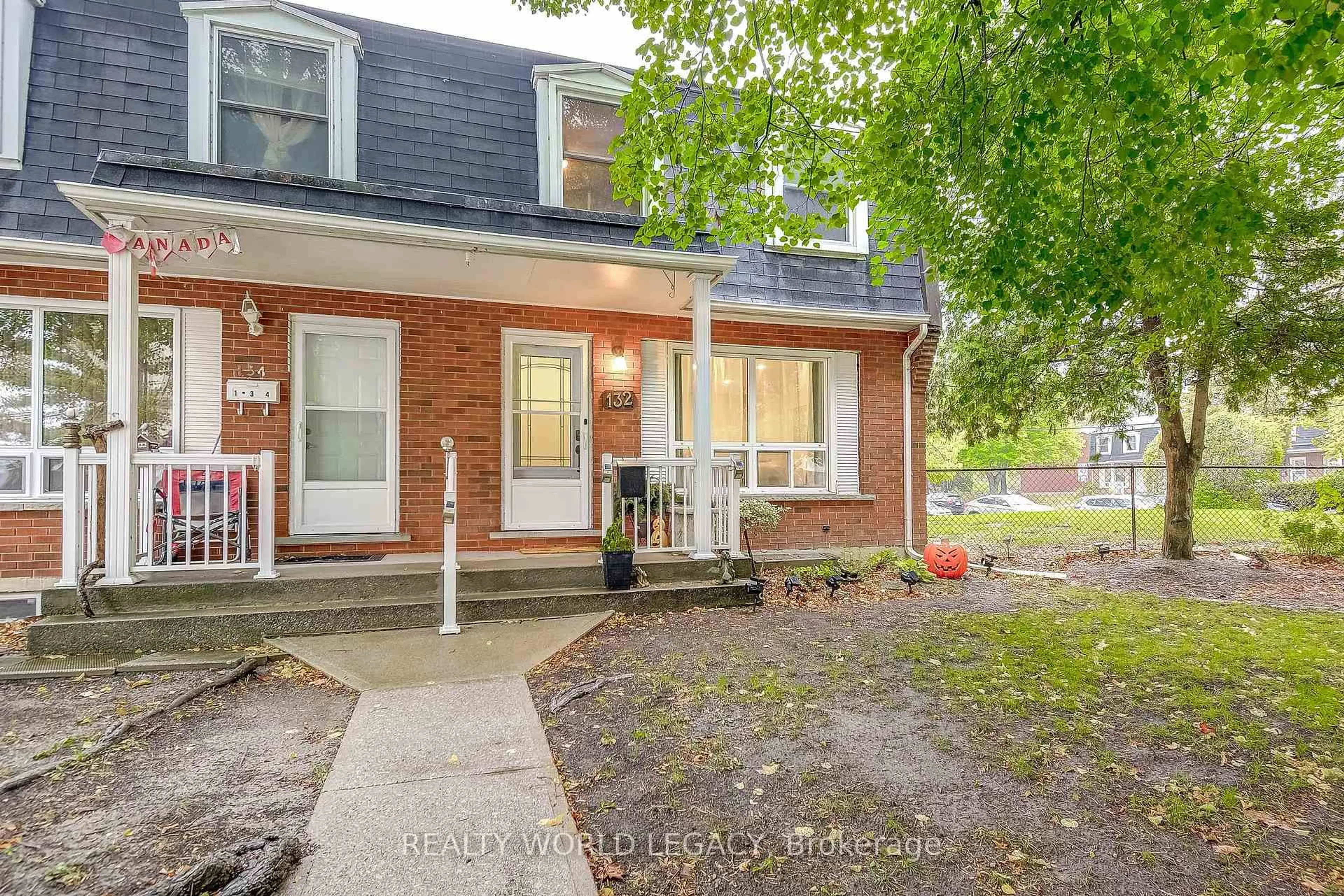 Home with brick exterior material, street for 132 Barlake Ave #35, Hamilton Ontario L8E 1H3