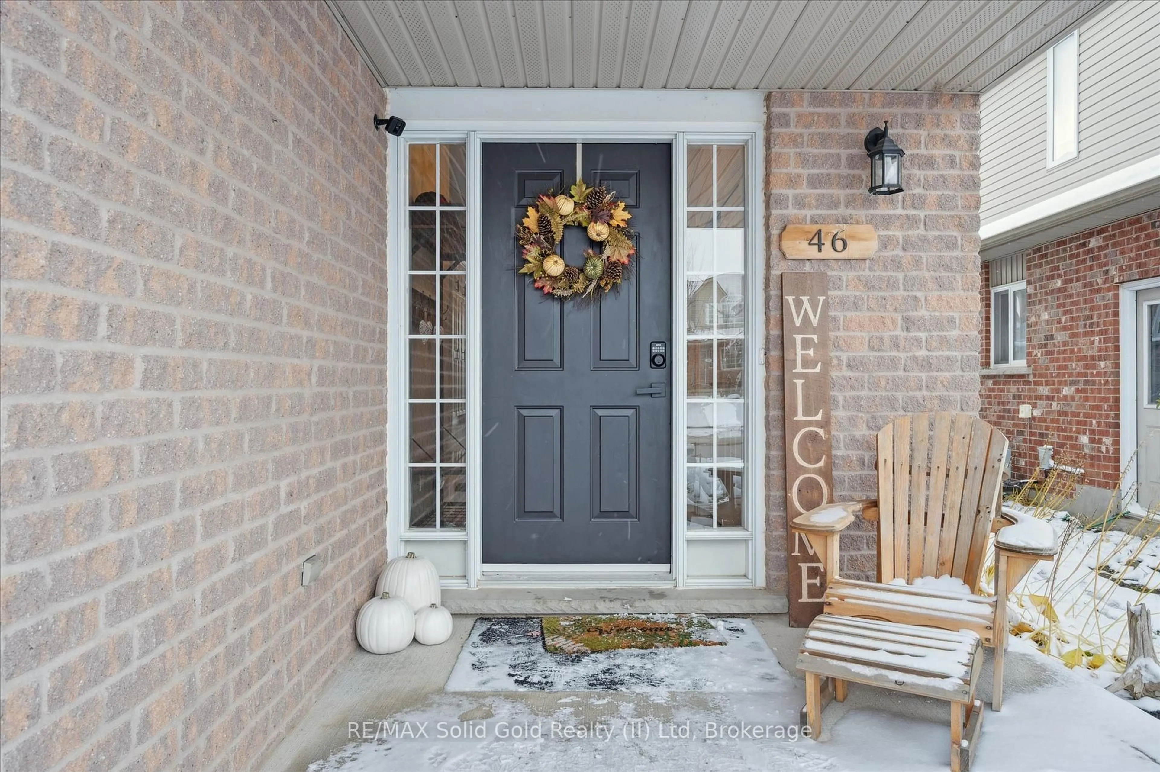 Indoor entryway for 46 Forler St, Wilmot Ontario N3A 2L3