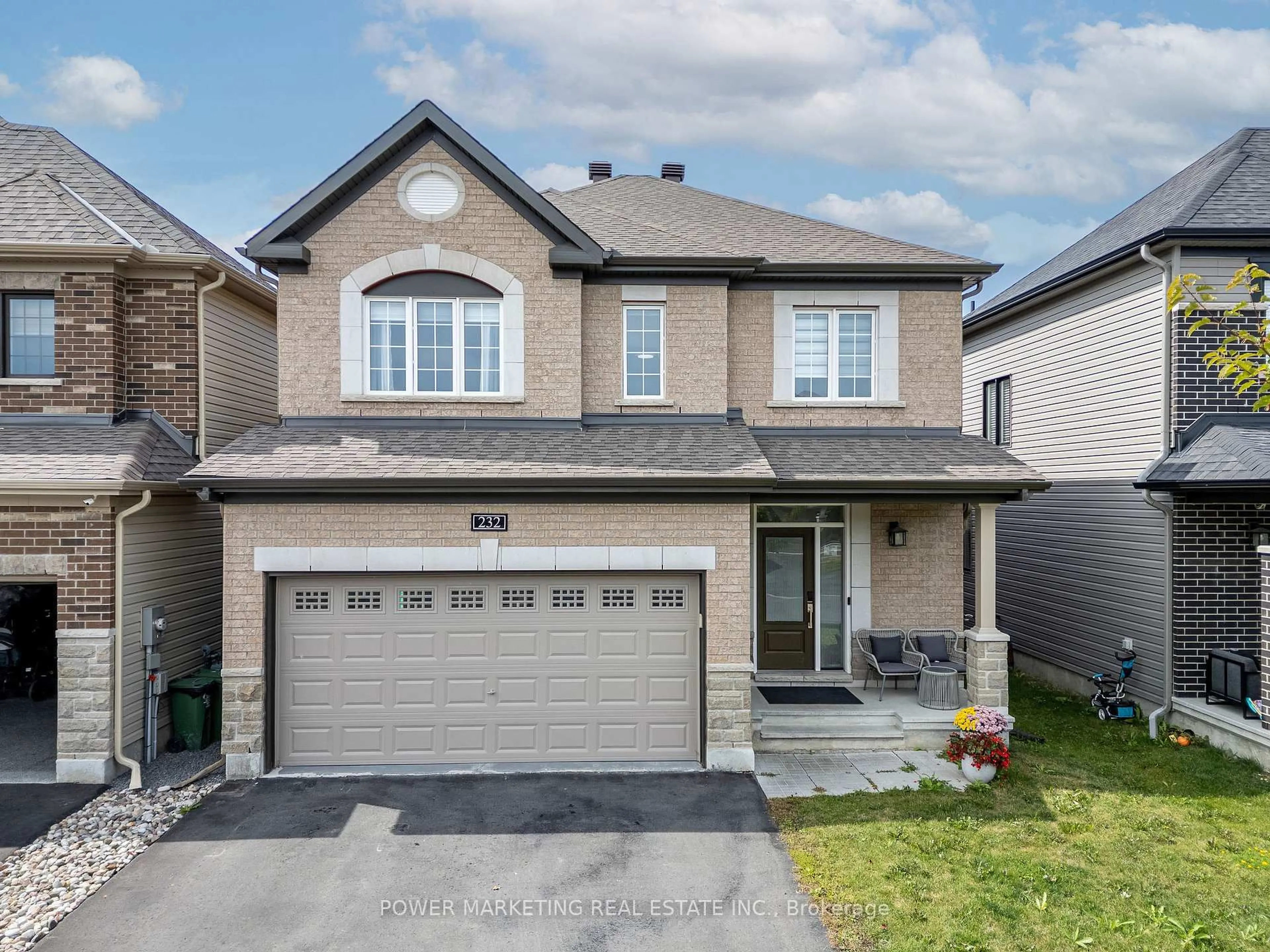 Home with brick exterior material, street for 232 Aquarium Ave, Orleans Ontario K4A 1K7